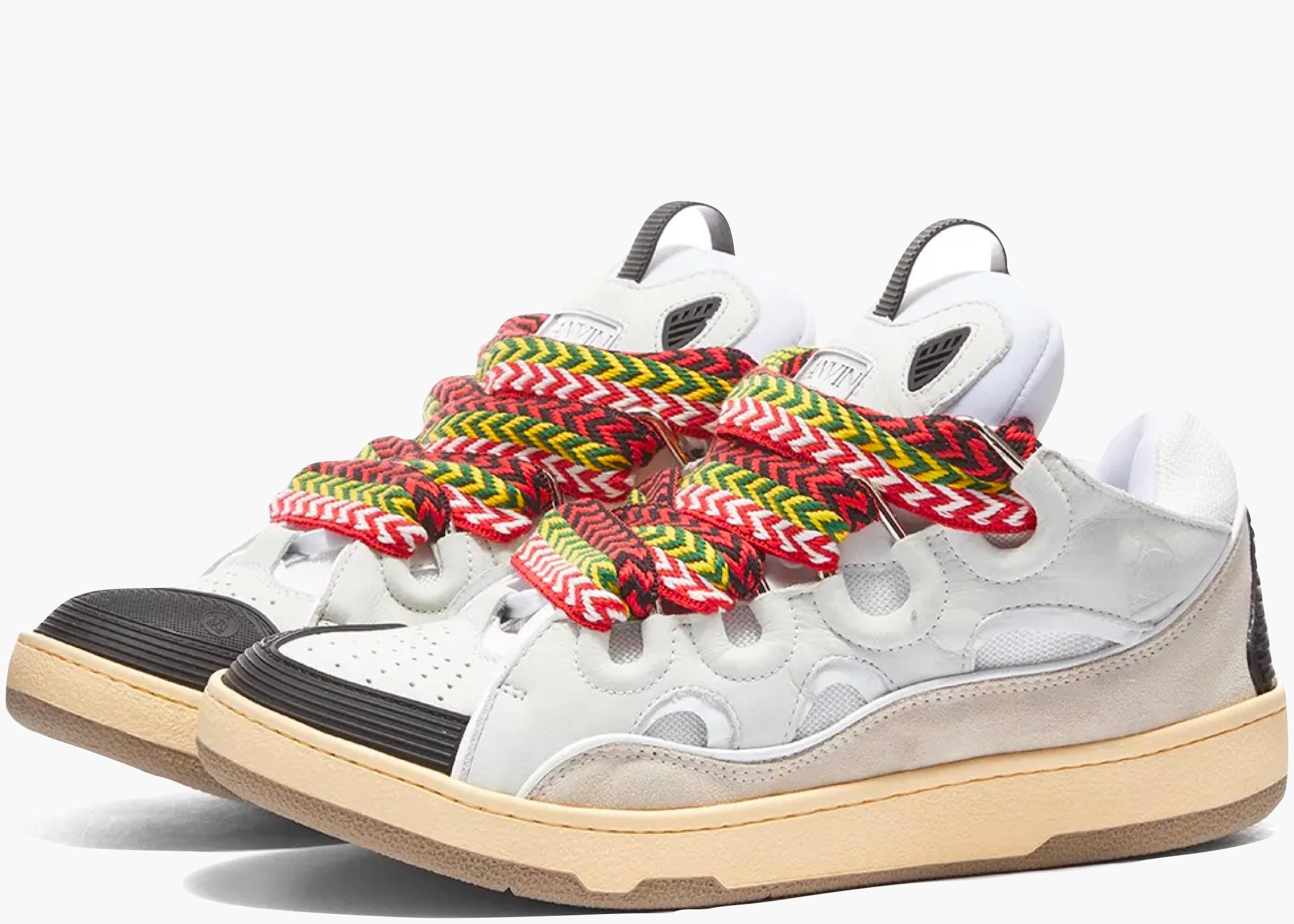 Lanvin Leather Curb White Ivory Hype Clothinga Limited Edition