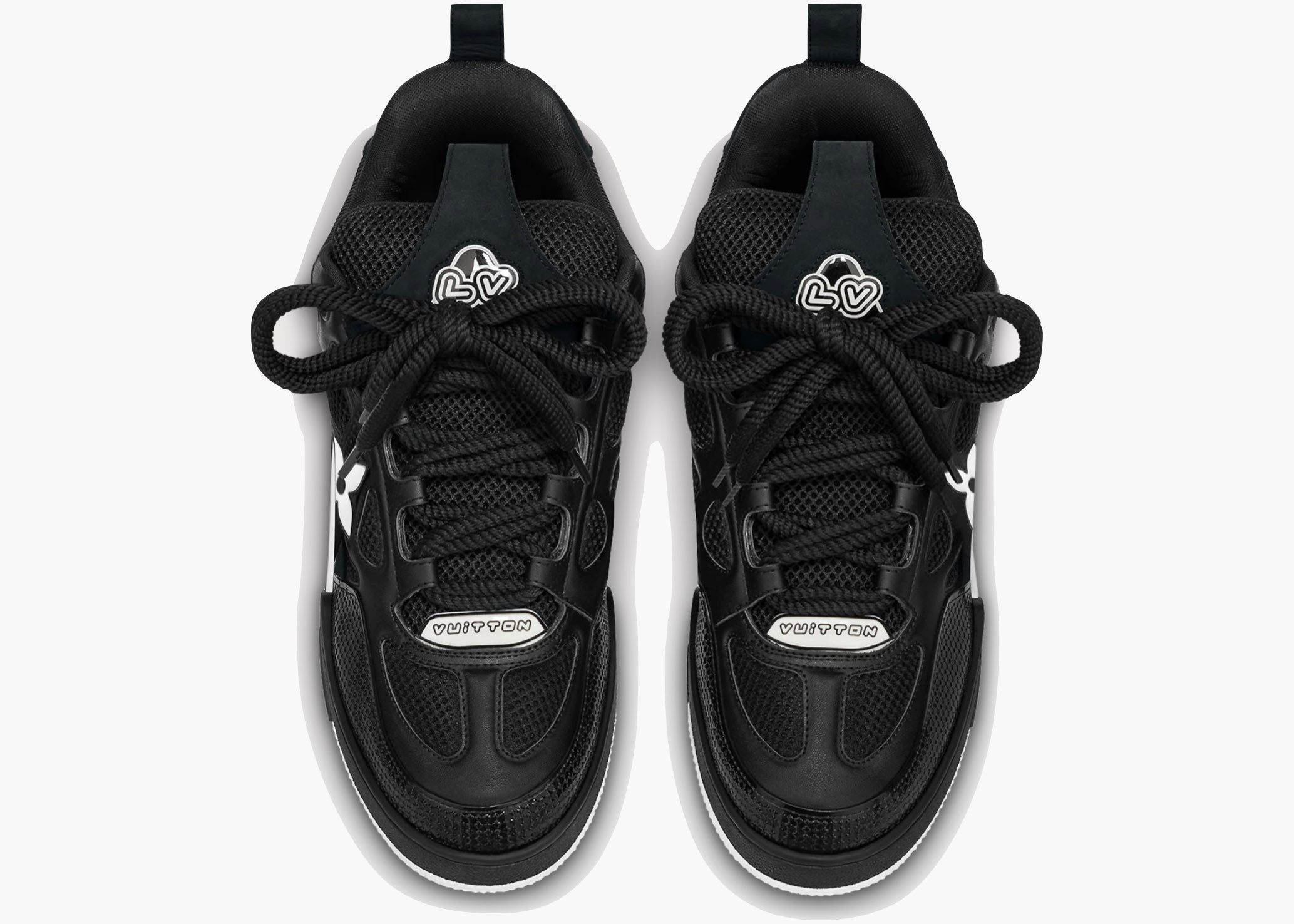 Louis Vuitton LV Skate Sneaker Black Black White 1AARR1 Hype Clothinga Limited Edition