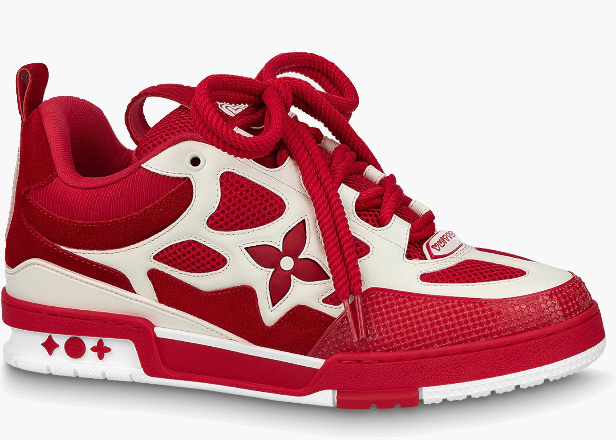 Louis Vuitton LV Skate Sneaker Red White 1AARS5 Hype Clothinga Limited Edition.