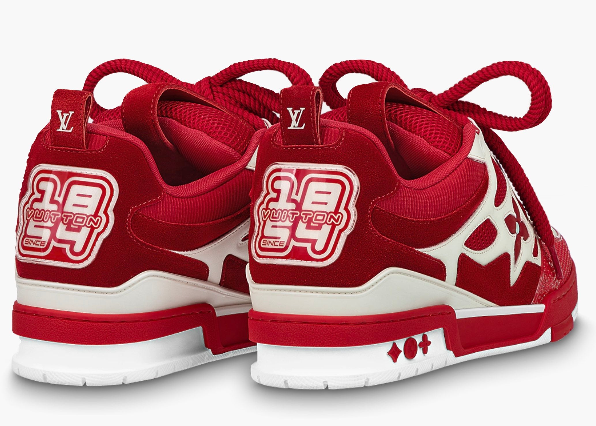 Louis Vuitton LV Skate Sneaker Red White 1AARS5 Hype Clothinga Limited Edition.