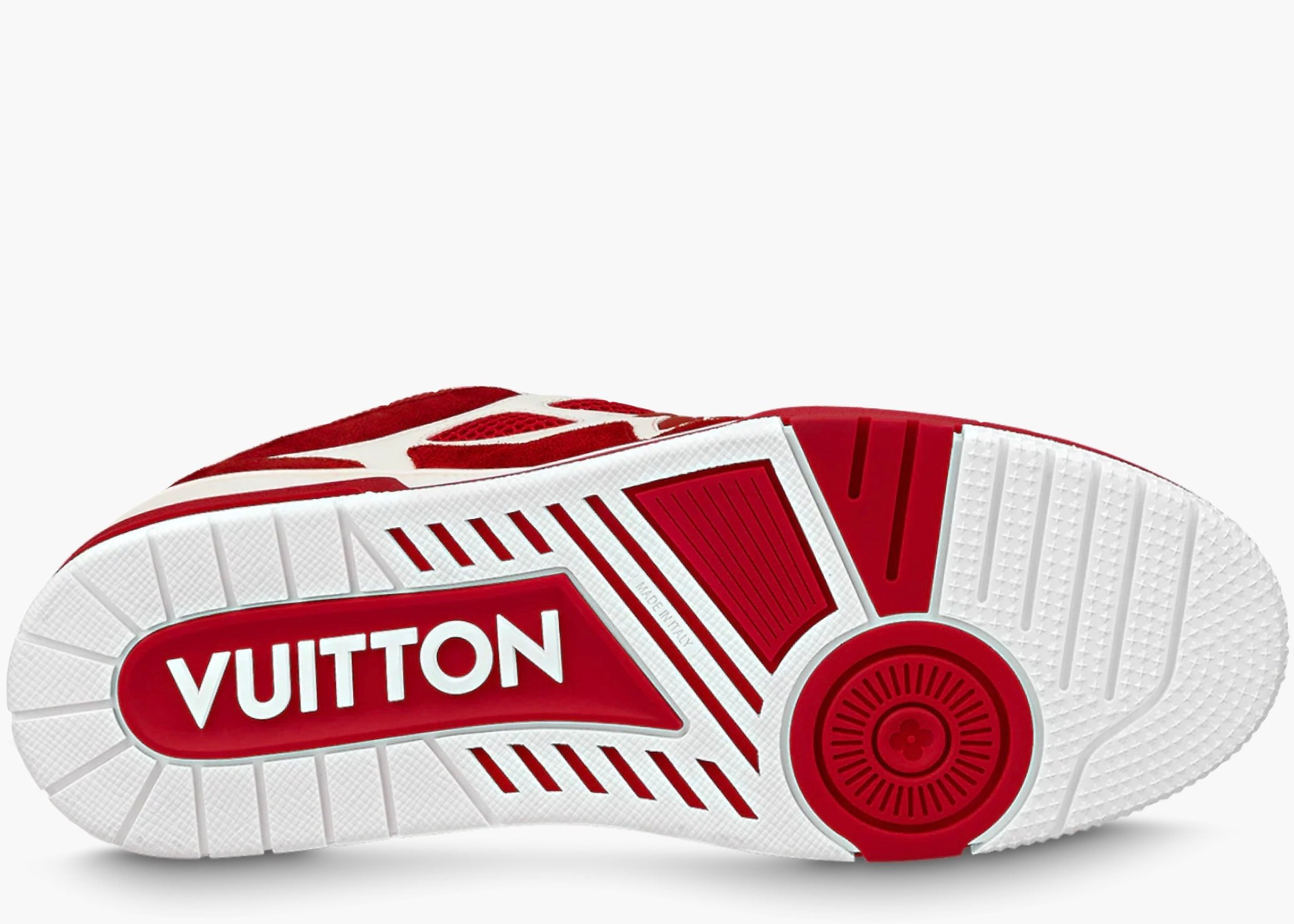 Louis Vuitton LV Skate Sneaker Red White 1AARS5 Hype Clothinga Limited Edition.