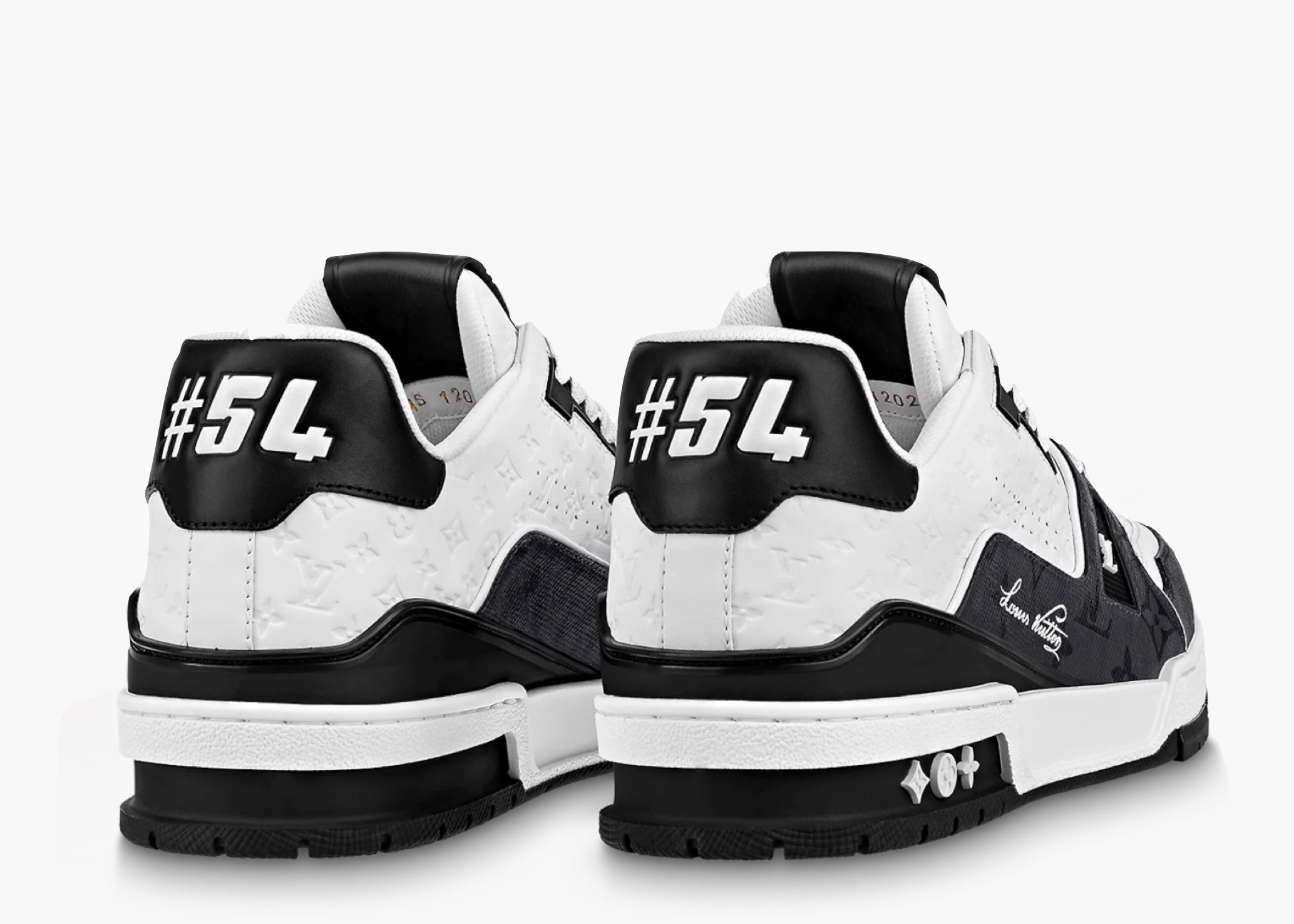 Louis Vuitton LV Trainer #54 Black White 1AANEG Hype Clothinga Limited Edition