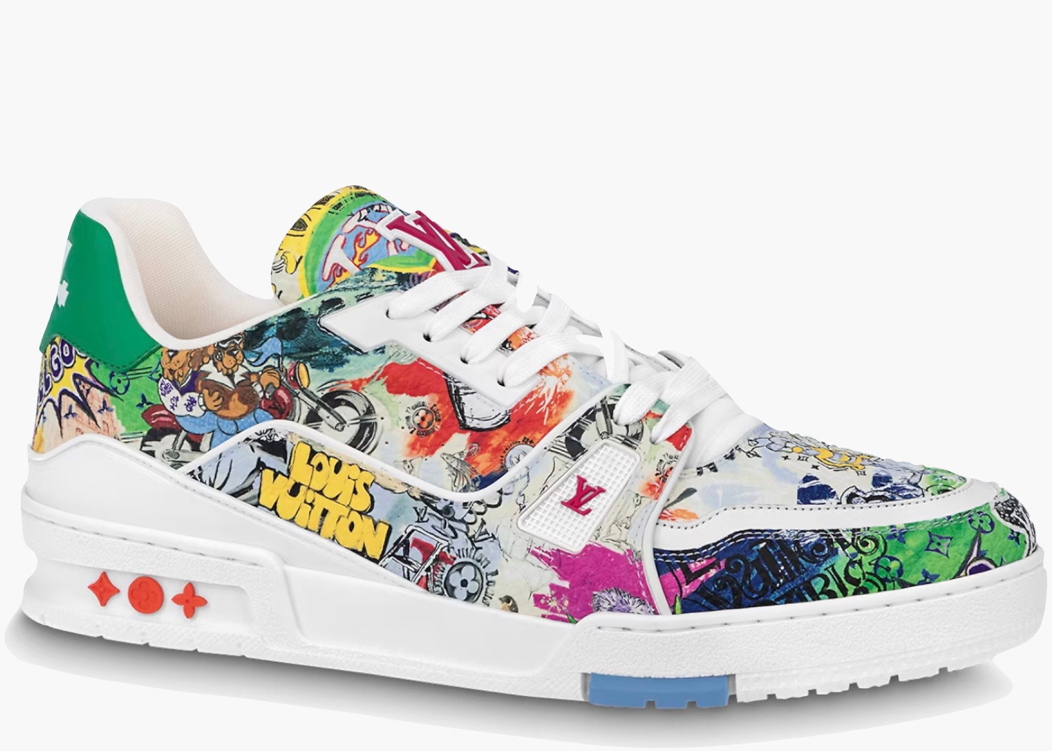 Louis Vuitton LV Trainer Comic Motifs Multi (SS23) 1AB9XK Hype Clothinga Limited Edition