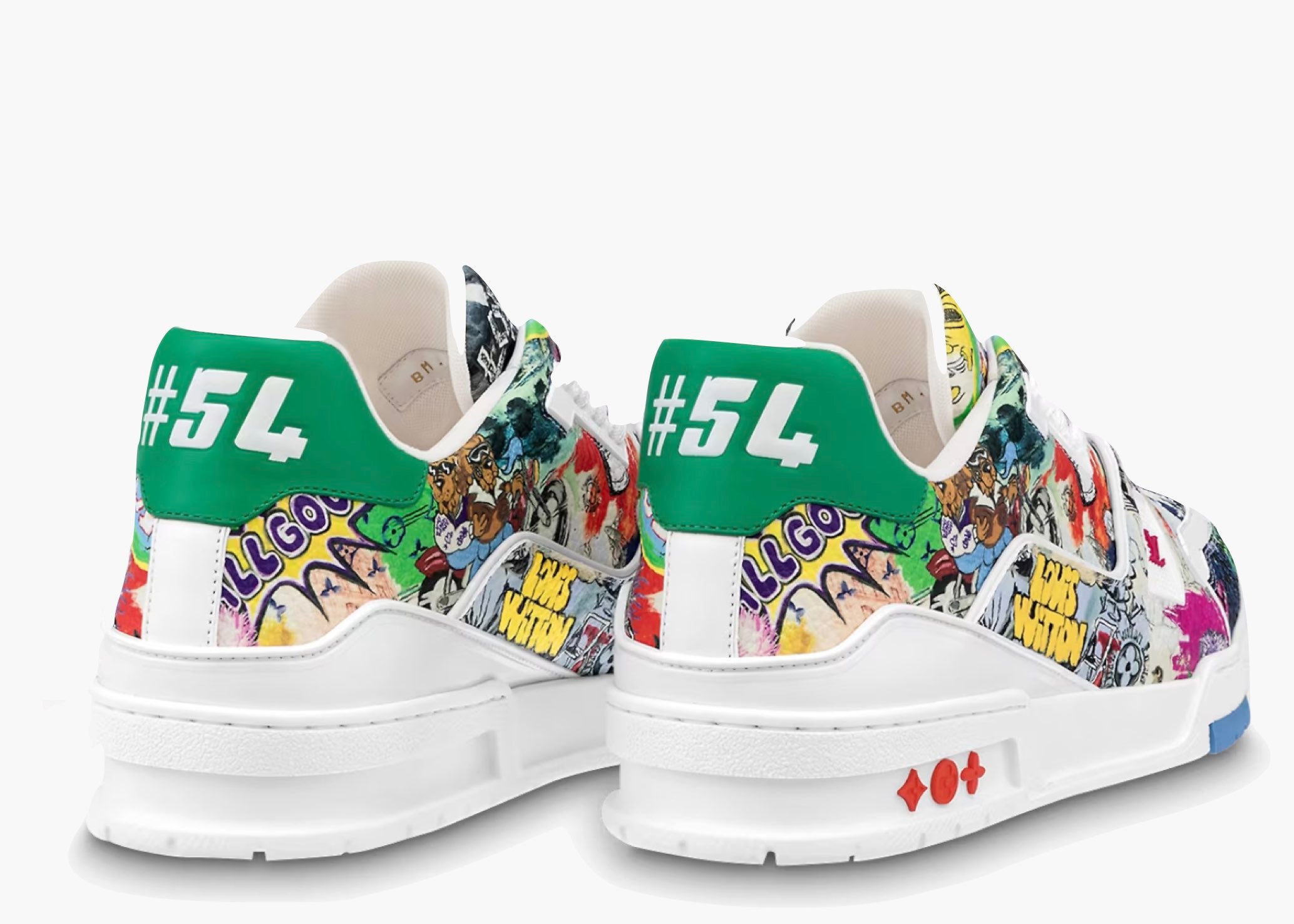 Louis Vuitton LV Trainer Comic Motifs Multi (SS23) 1AB9XK Hype Clothinga Limited Edition