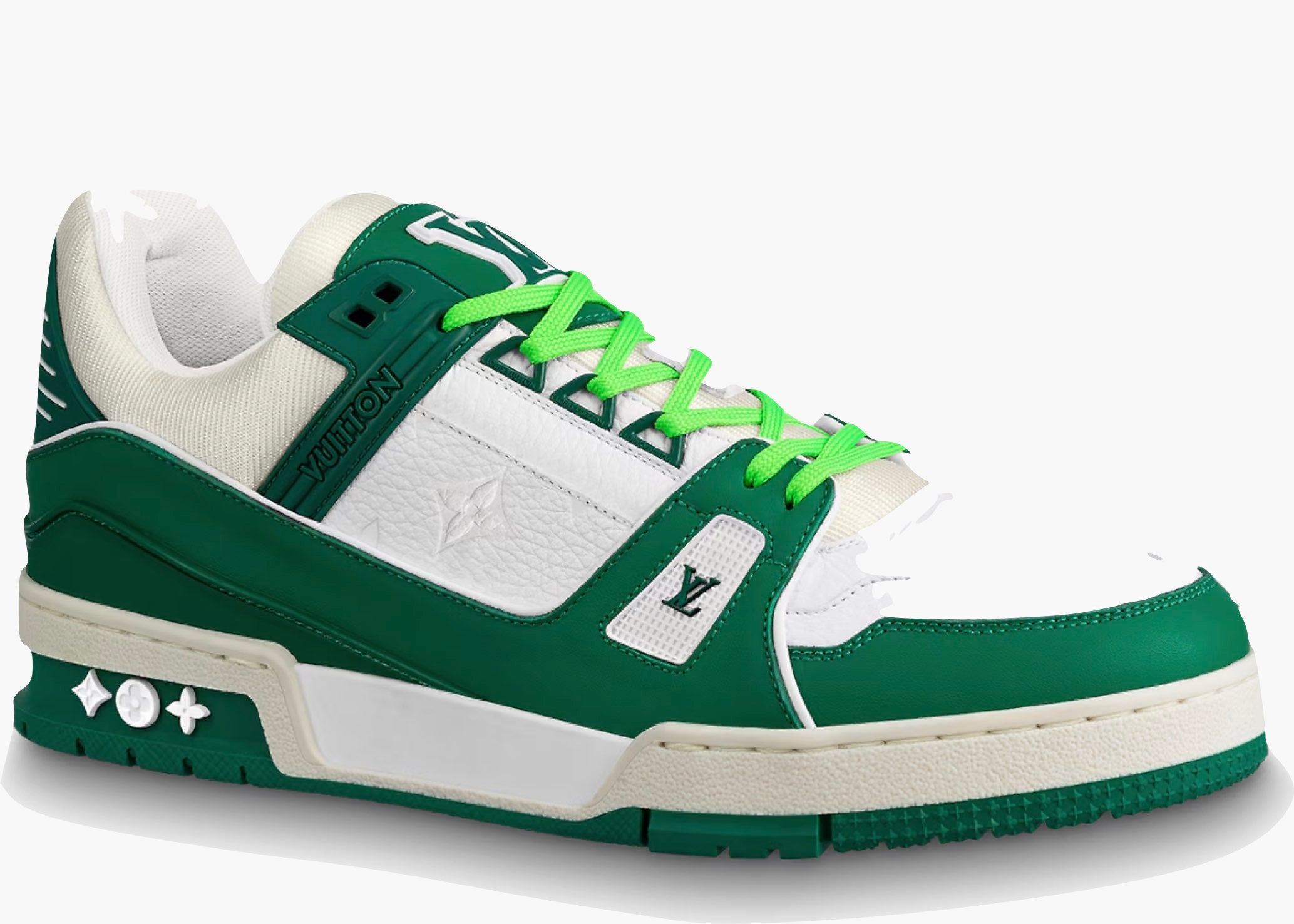 Louis Vuitton LV Trainer Green 1A9VNQ Hype Clothinga Limited Edition