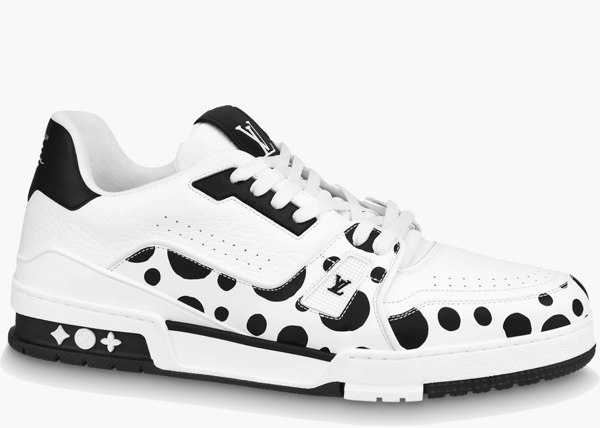 Louis Vuitton LV Trainer Yayoi Kusama Black White 1AB8JE Hype Clothinga Limited Edition