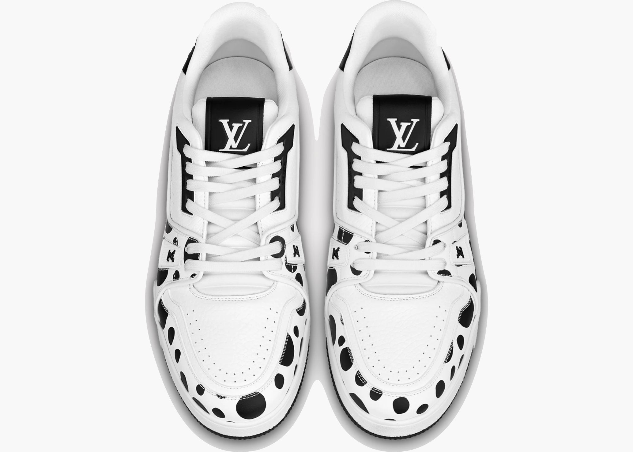 Louis Vuitton LV Trainer Yayoi Kusama Black White 1AB8JE Hype Clothinga Limited Edition