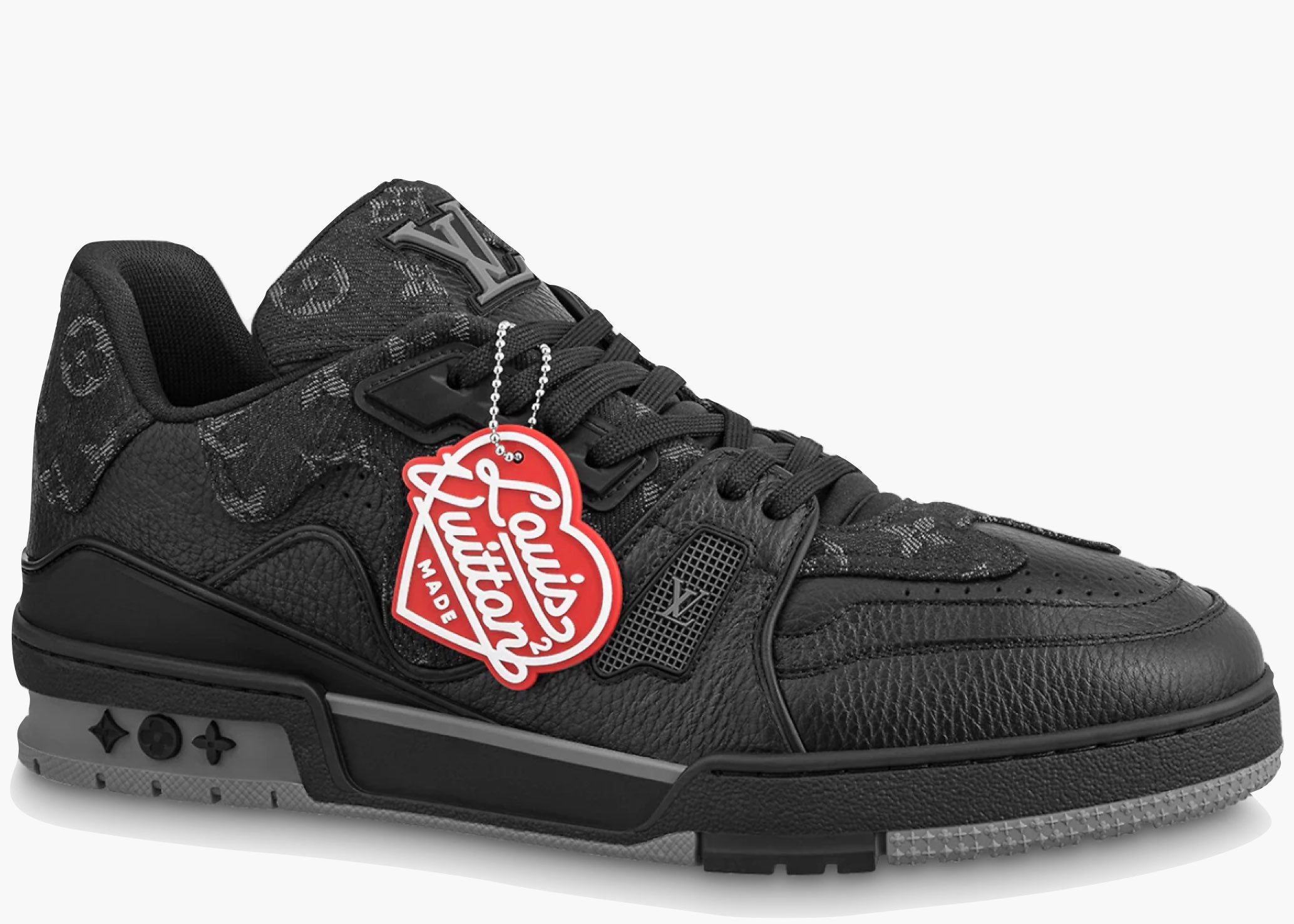 Louis Vuitton LV Trainer x Nigo Black Denim 1A9IPH Hype Clothinga Limited Edition