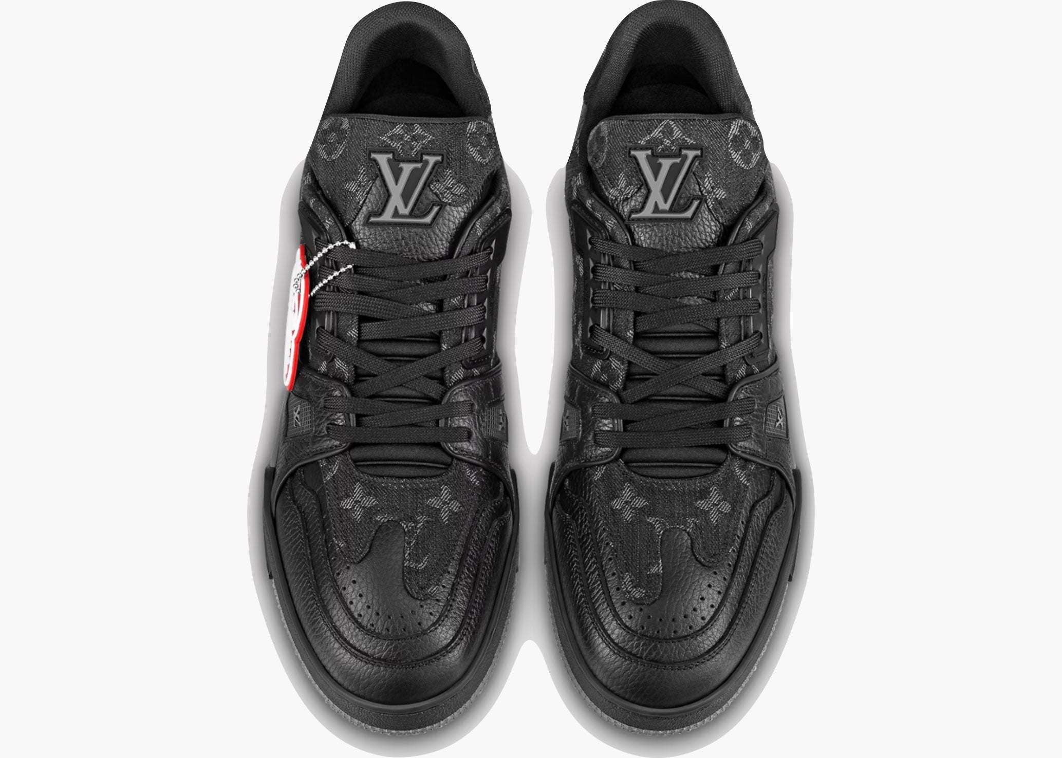 Louis Vuitton LV Trainer x Nigo Black Denim 1A9IPH Hype Clothinga Limited Edition