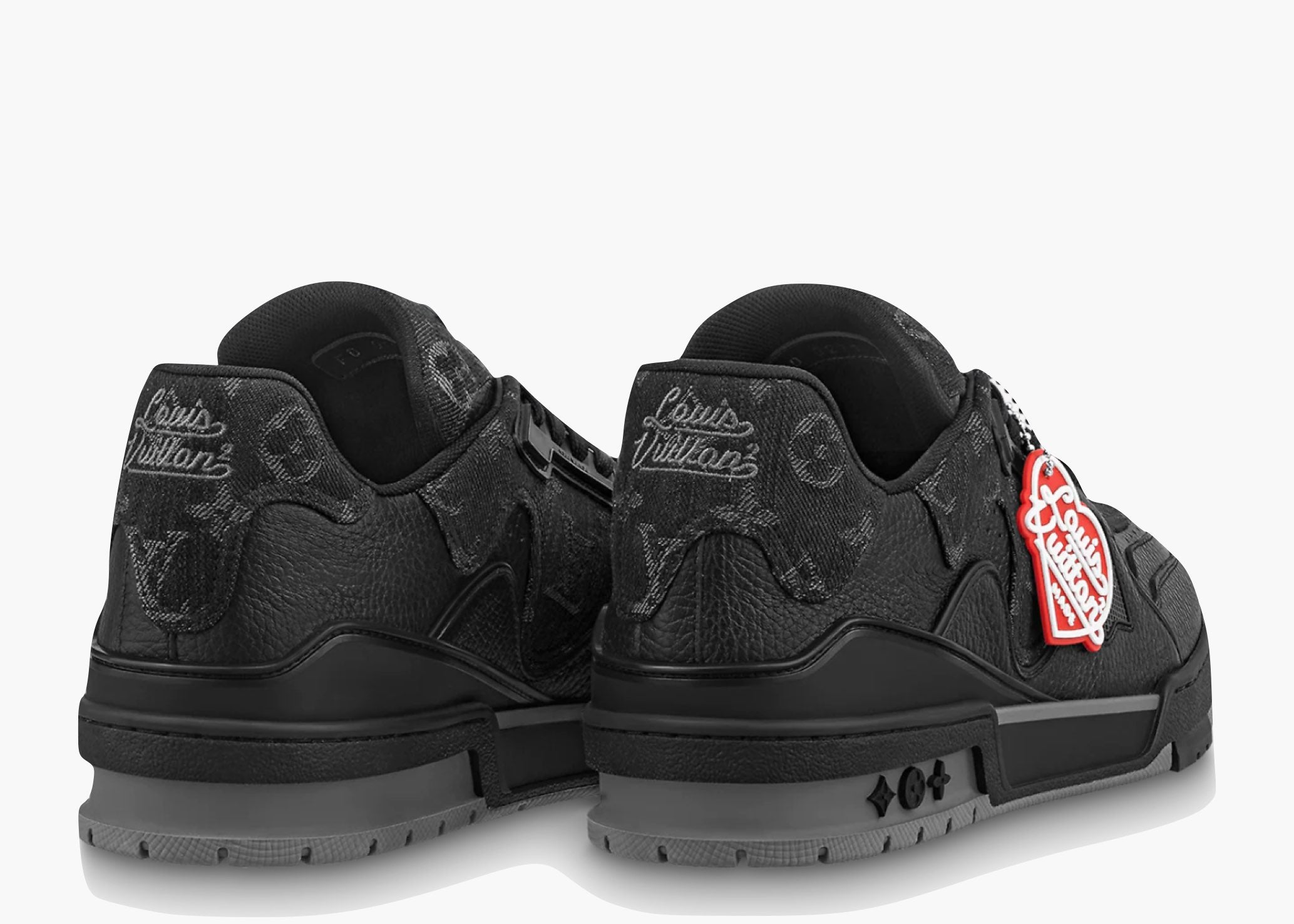 Louis Vuitton LV Trainer x Nigo Black Denim 1A9IPH Hype Clothinga Limited Edition