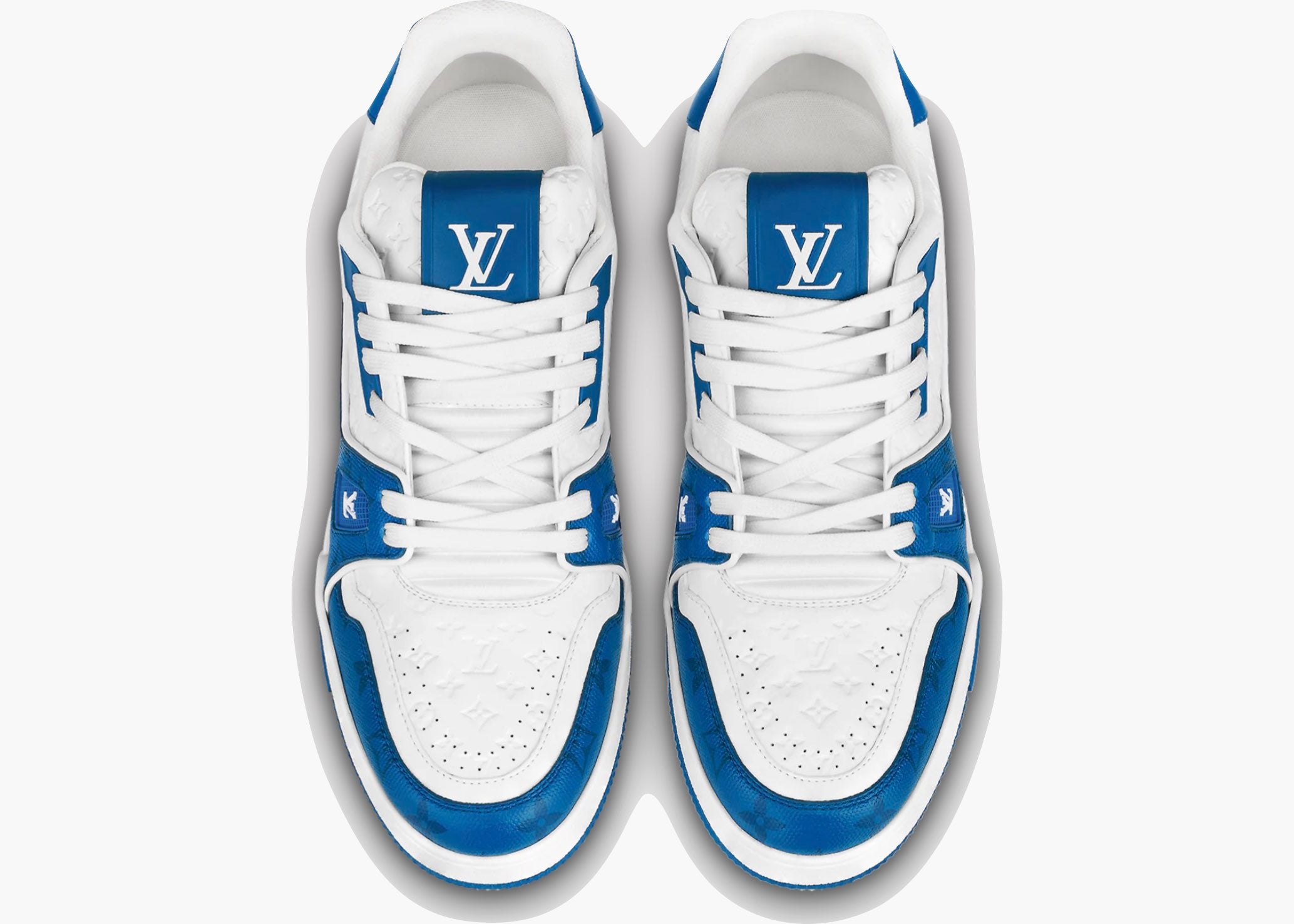 Louis Vuitton Trainer #54 Signature Blue White 1AANEZ Hype Clothinga Limited Edition
