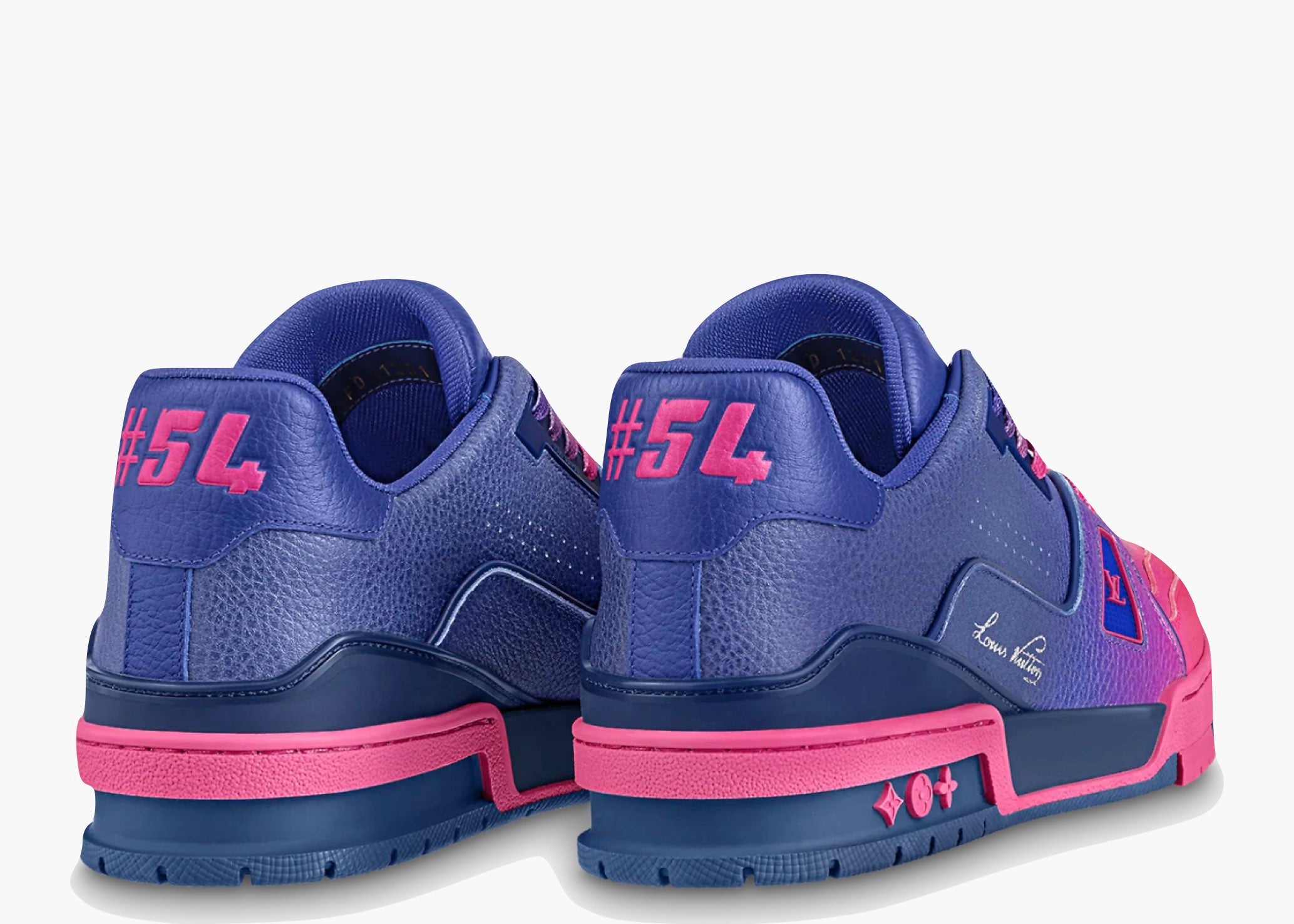 Louis Vuitton Trainer Pink Ombre 1A9TSC Hype Clothinga Limited Edition