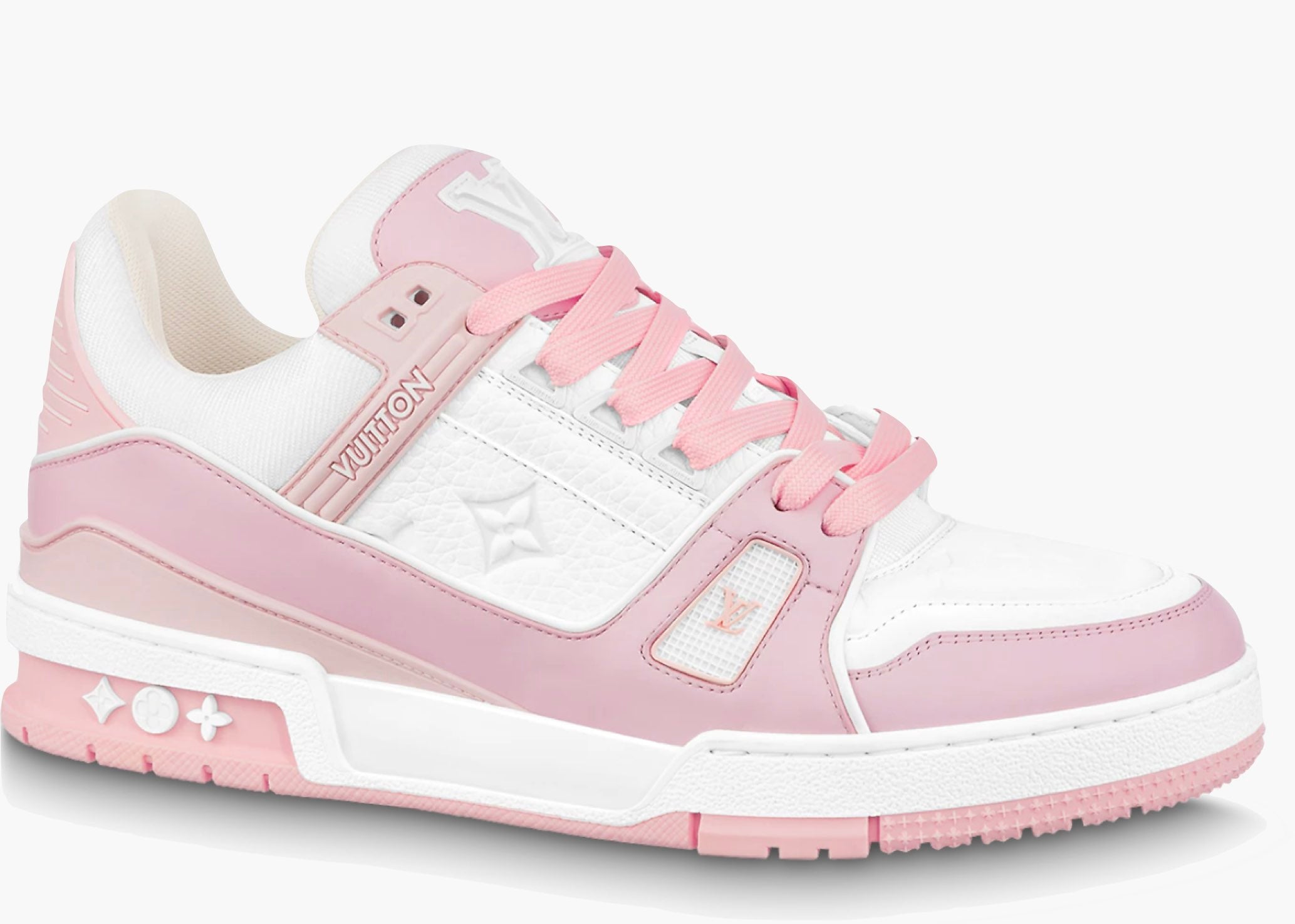 Louis Vuitton Trainer Pink Rose 1AA6VV Hype Clothinga Limited Edition