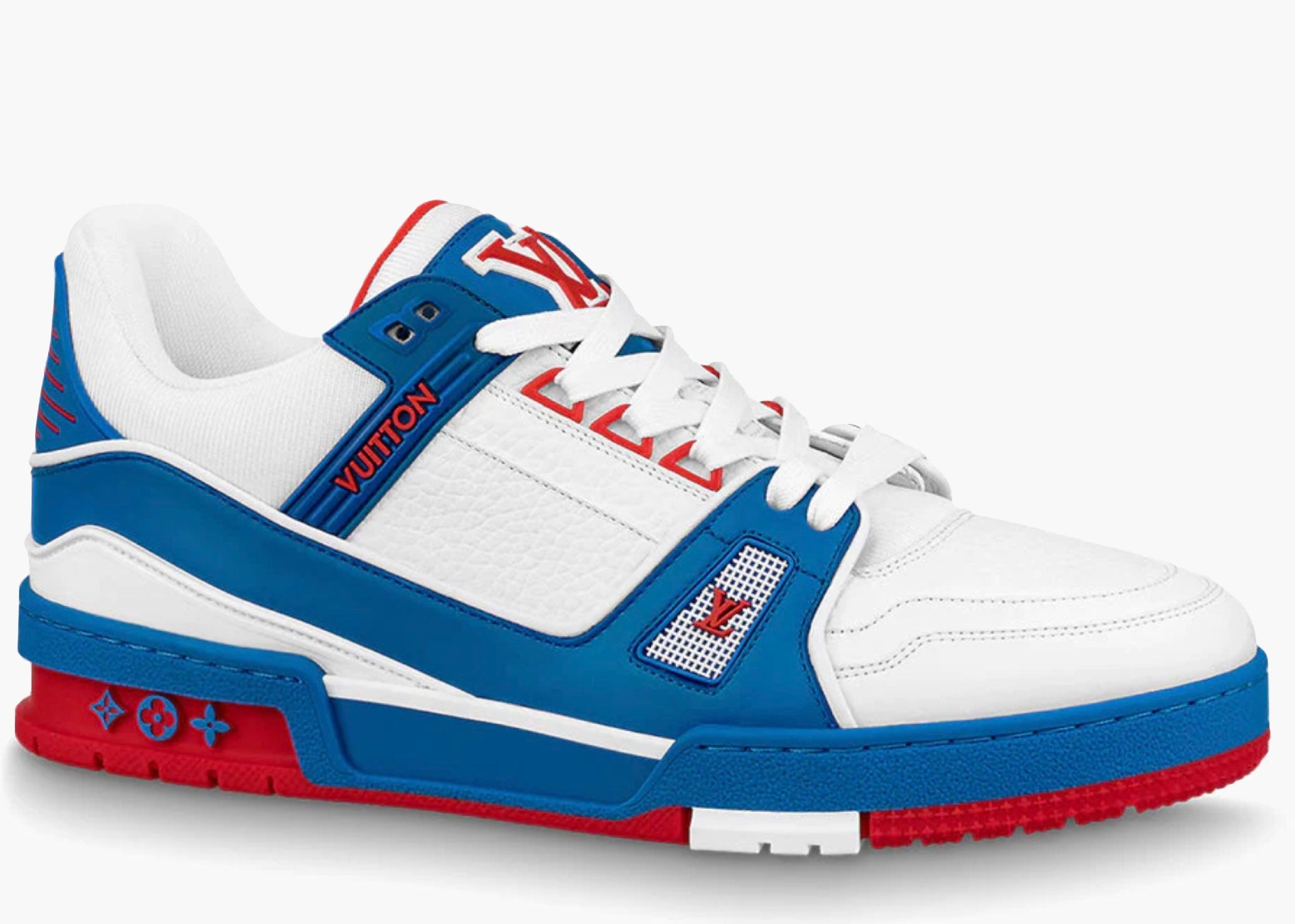 Louis Vuitton Trainer Red White Blue 1A8ZT0 Hype Clothinga Limited Edition