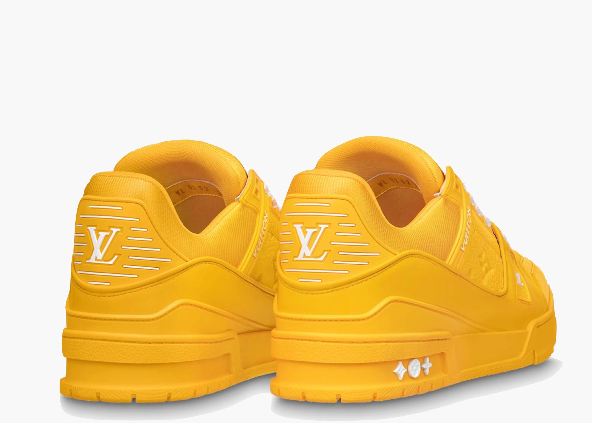 Louis Vuitton Trainer Yellow Embossed Monogram 1AARG2 Hype Clothinga Limited Edition