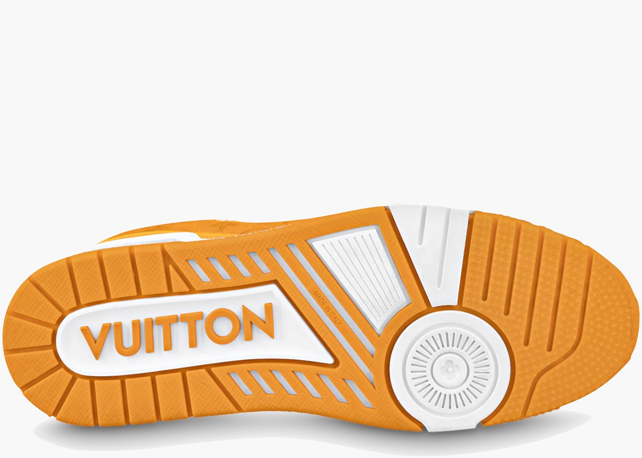 Louis Vuitton Trainer Yellow Monogram Denim White 1A9JHB Hype Clothinga Limited Edition