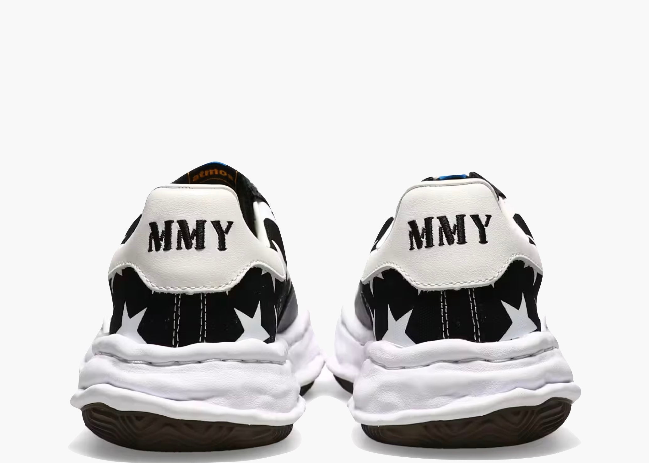 Mihara Yasuhiro Blakey OG Sole Canvas Low Atmos Star Print Black C09FW710-BLK Hype Clothinga Limited Edition