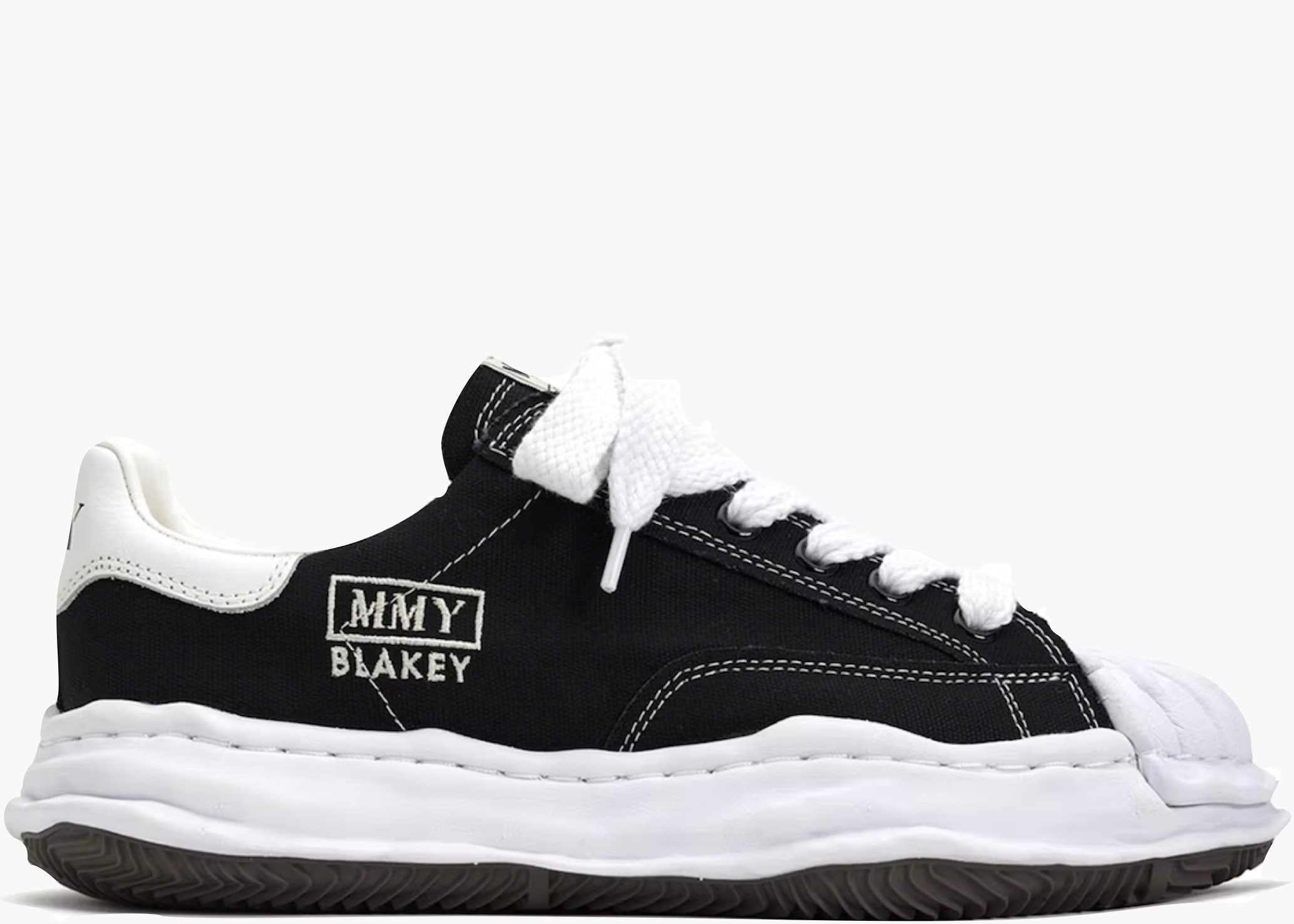 Mihara Yasuhiro Blakey OG Sole Canvas Low Black A08FW735 Hype Clothinga Limited Edition