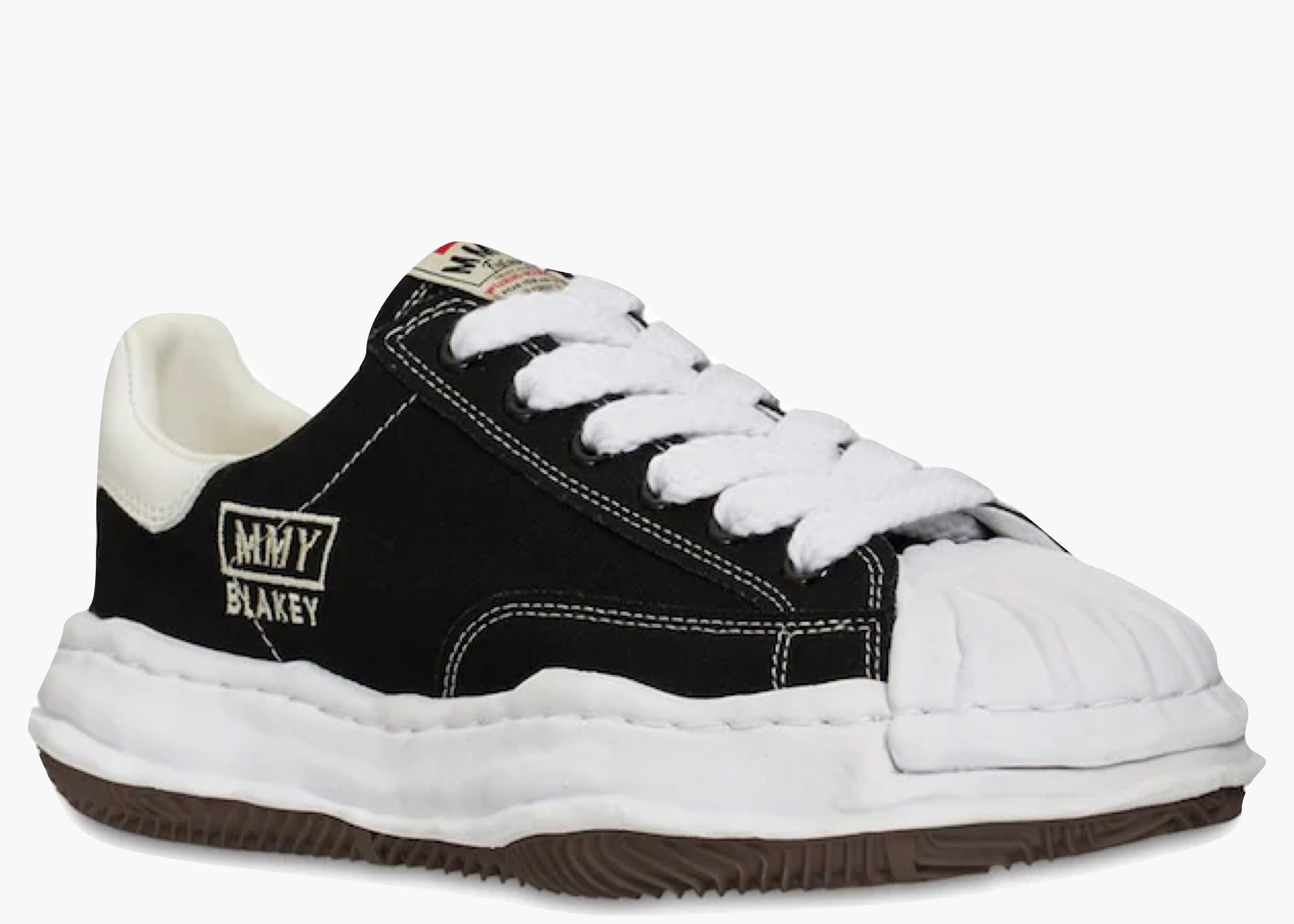 Mihara Yasuhiro Blakey OG Sole Canvas Low Black A08FW735 Hype Clothinga Limited Edition