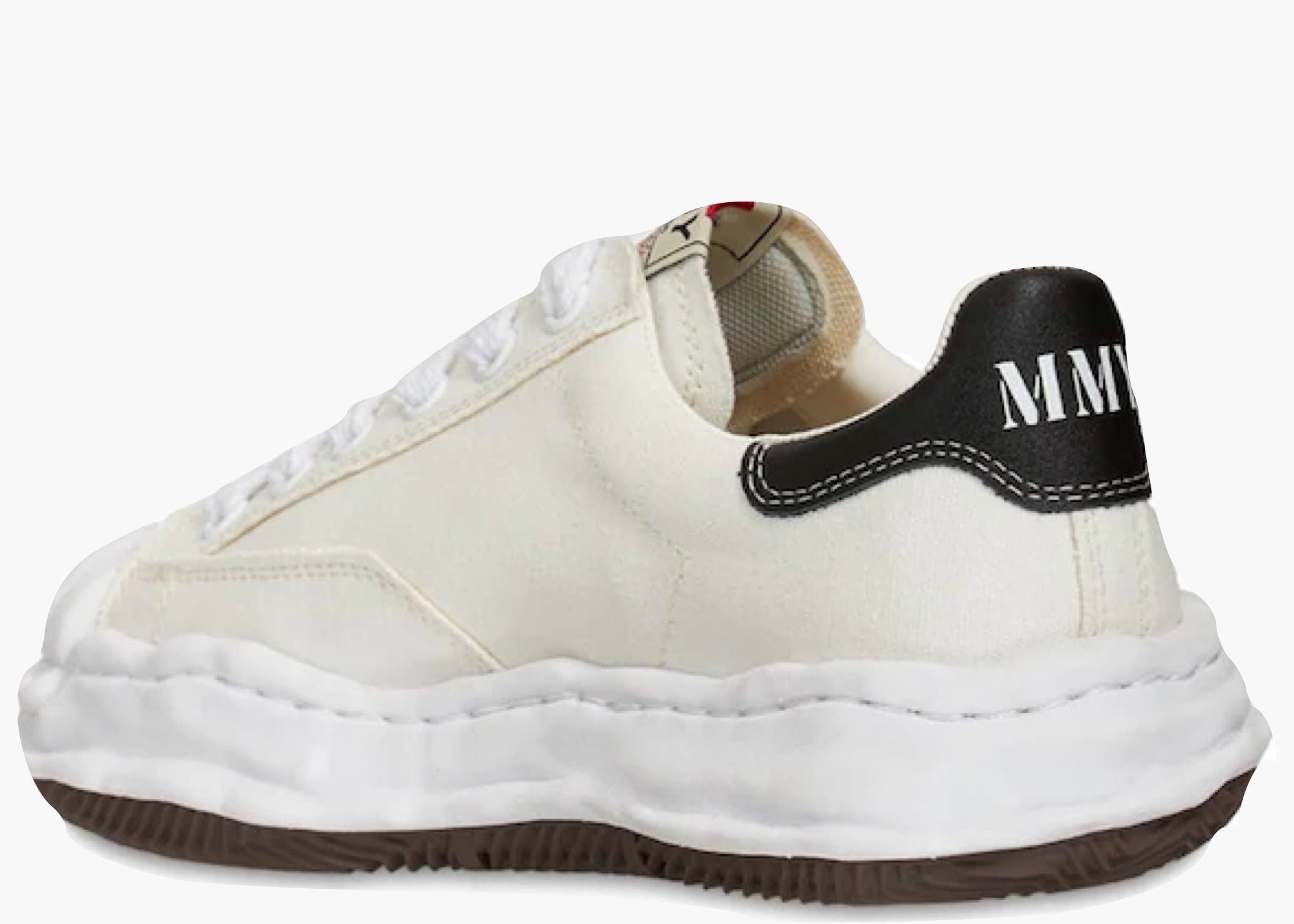 Mihara Yasuhiro Blakey OG Sole Canvas Low White A08FW735W Hype Clothinga Limited Edition