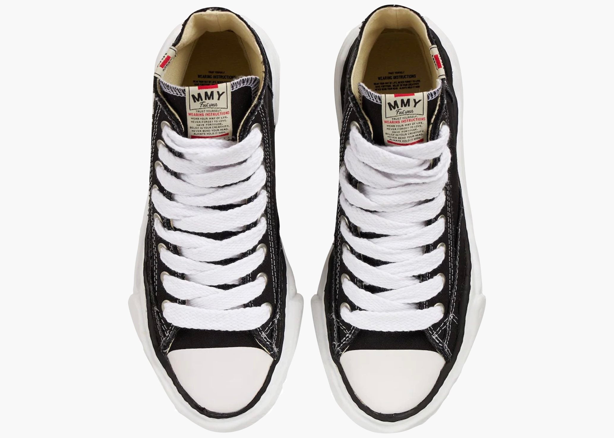 Mihara Yasuhiro Peterson OG Sole Canvas High Black A01FW701 Hype Clothinga Limited Edition