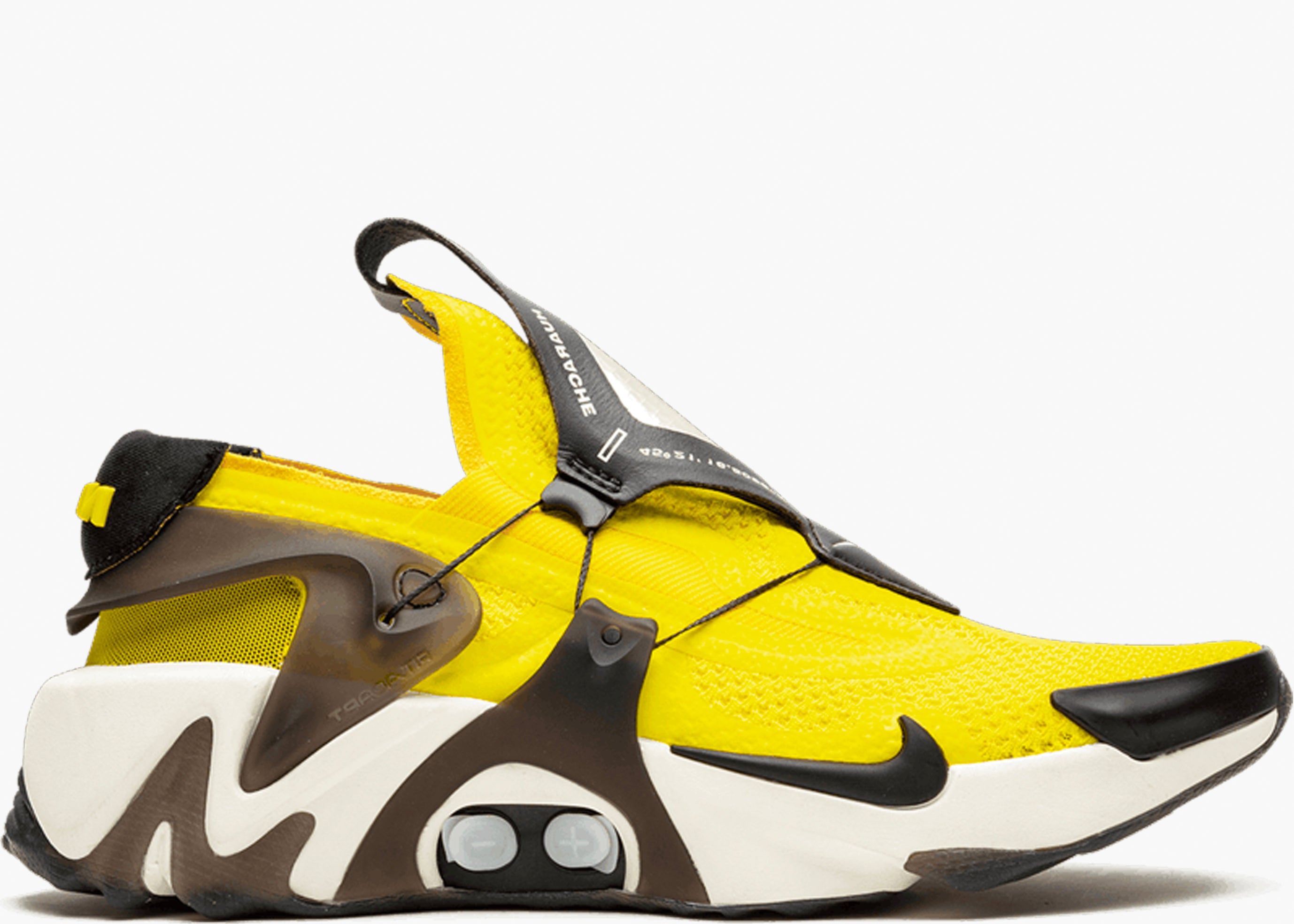 NIKE ADAPT HUARACHE OPTI YELLOW BV6397-710 HYPE CLOTHINGA LIMITED EDITION