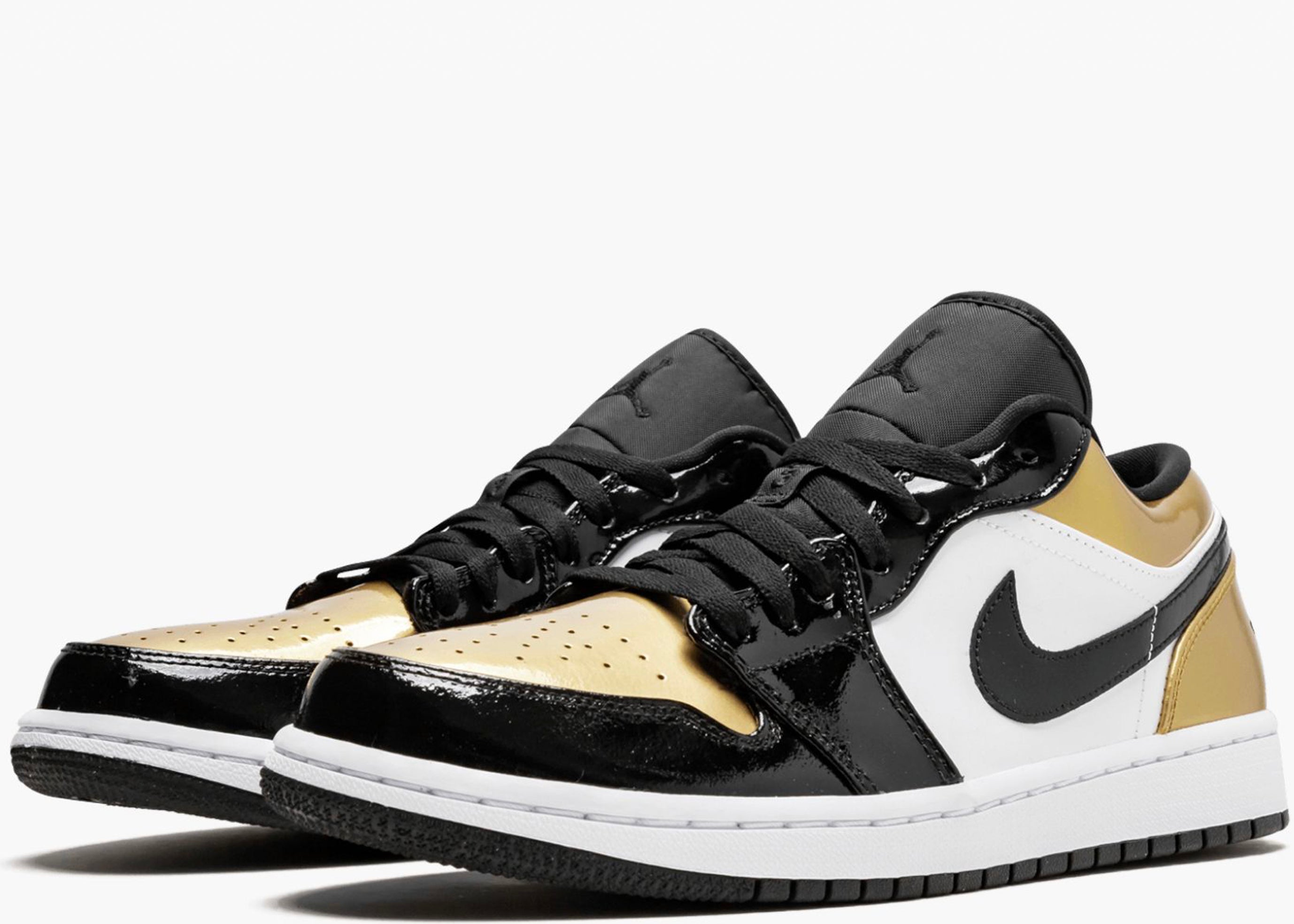 NIKE AIR JORDAN 1 LOW GOLD TOE CQ9447-700 HYPE CLOTHINGA LIMITED EDITION