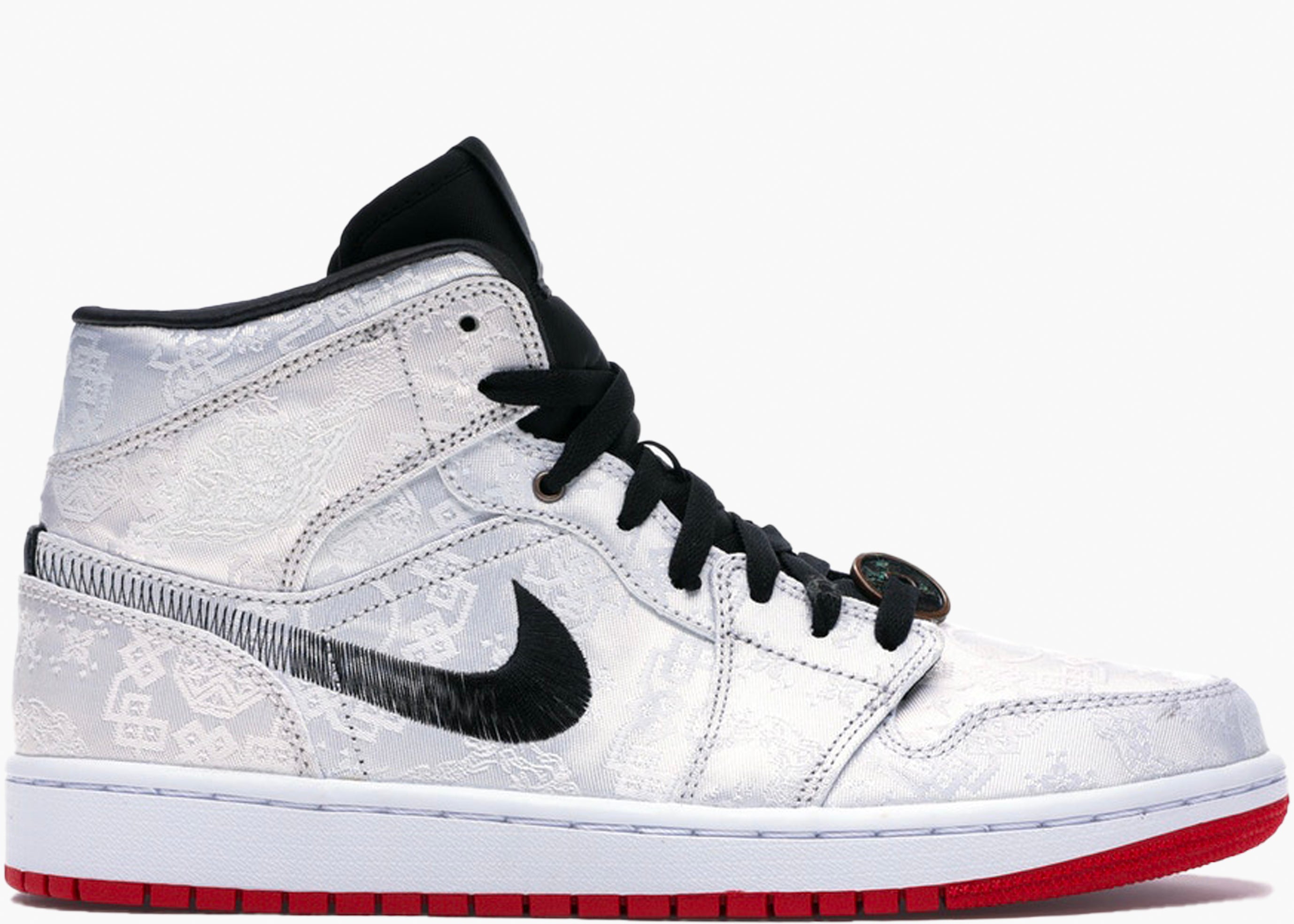 NIKE AIR JORDAN 1 MID EDISON CHEN CLOT CU2804-100 HYPE CLOTHINGA LIMITED EDITION