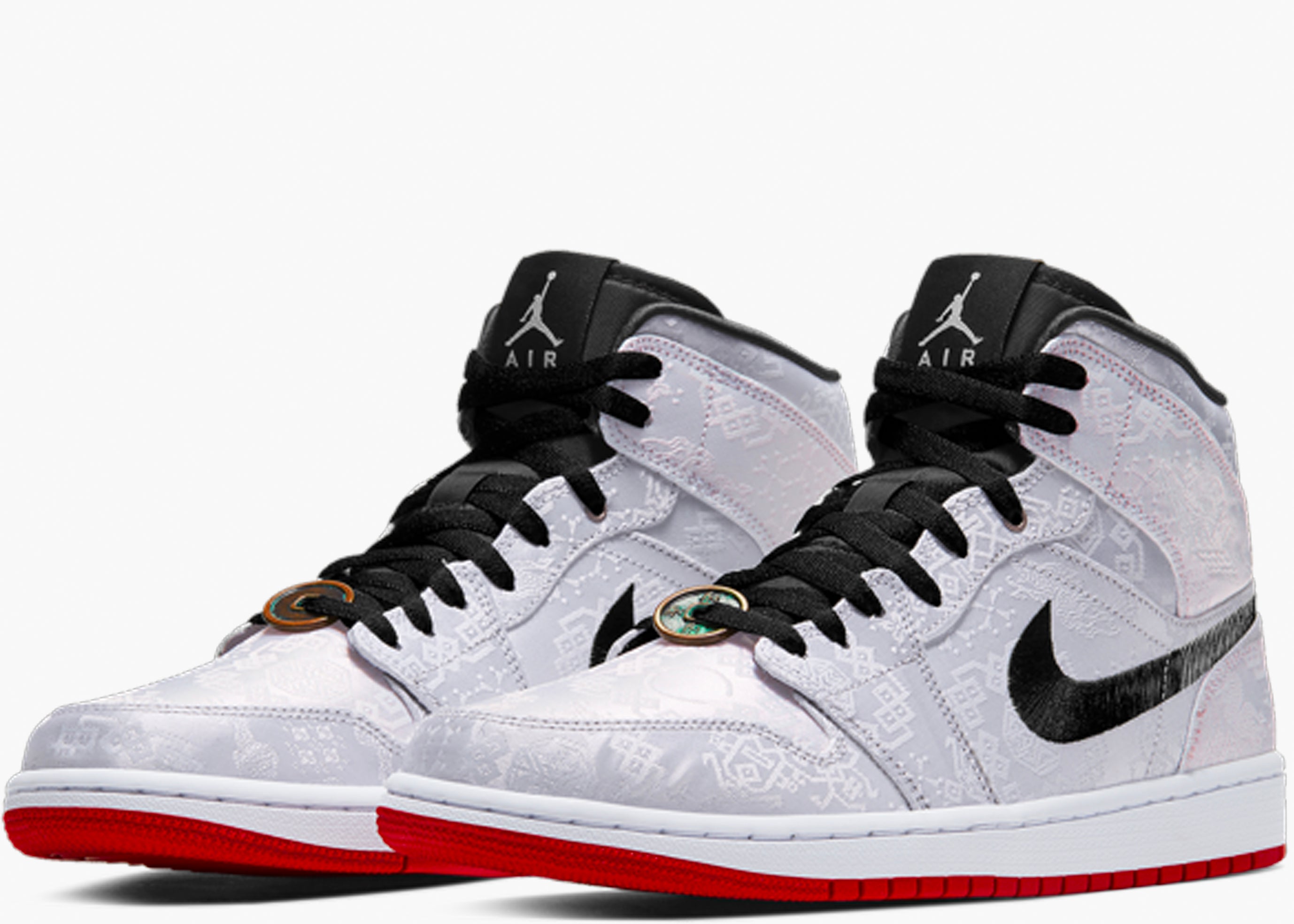 NIKE AIR JORDAN 1 MID EDISON CHEN CLOT CU2804-100 HYPE CLOTHINGA LIMITED EDITION
