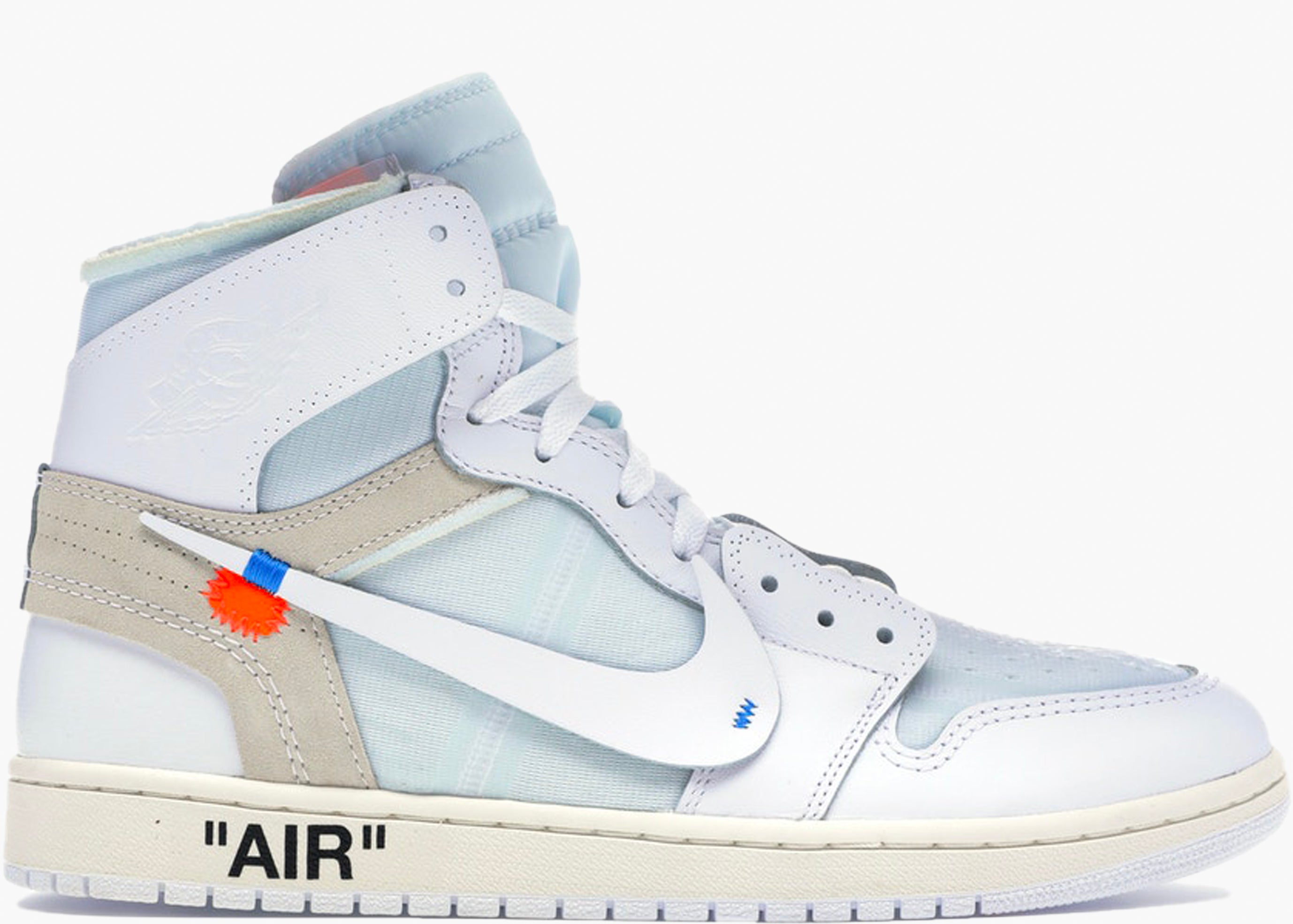 NIKE AIR JORDAN 1 OFF-WHITE NRG AQ0818-100 HYPE CLOTHINGA LIMITED EDITION  