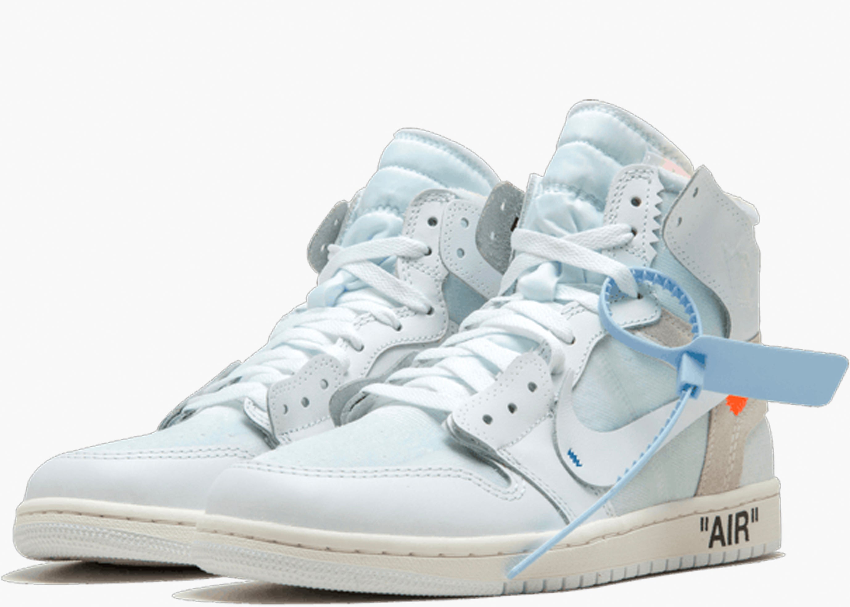 NIKE AIR JORDAN 1 OFF-WHITE NRG AQ0818-100 HYPE CLOTHINGA LIMITED EDITION  