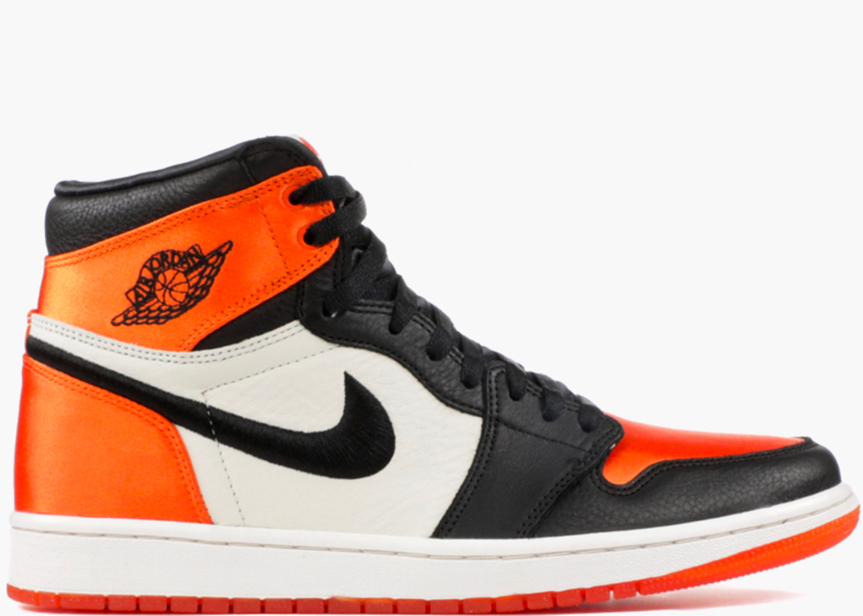  NIKE AIR JORDAN 1 RETRO HIGH SATIN SHATTERED BACKBOARD AV3725-010 HYPE CLOTHINGA LIMITED EDITION