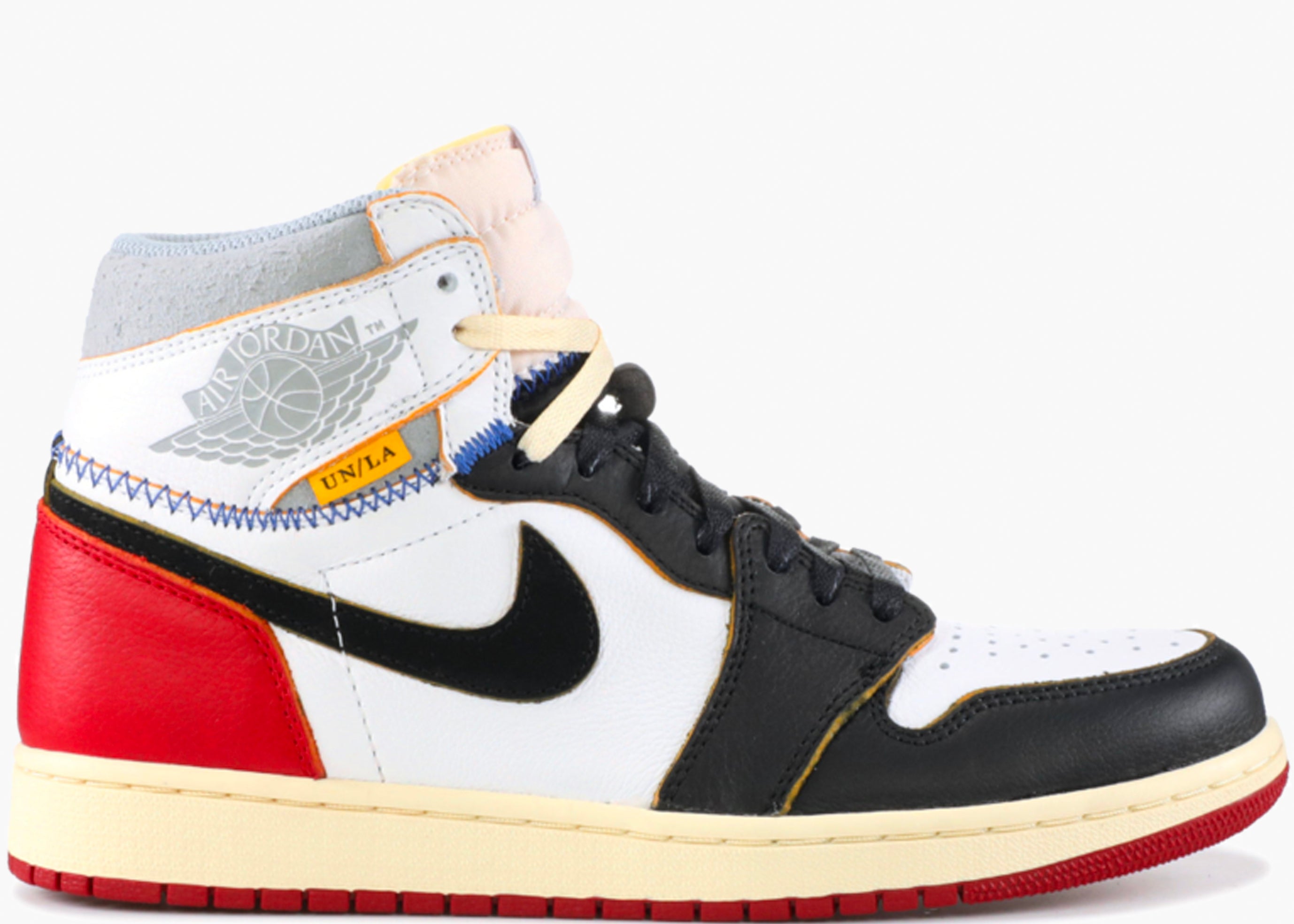  NIKE AIR JORDAN 1 RETRO HIGH UNION LOS ANGELES BLACK TOE BV1300-106 HYPE CLOTHINGA LIMITED EDITION