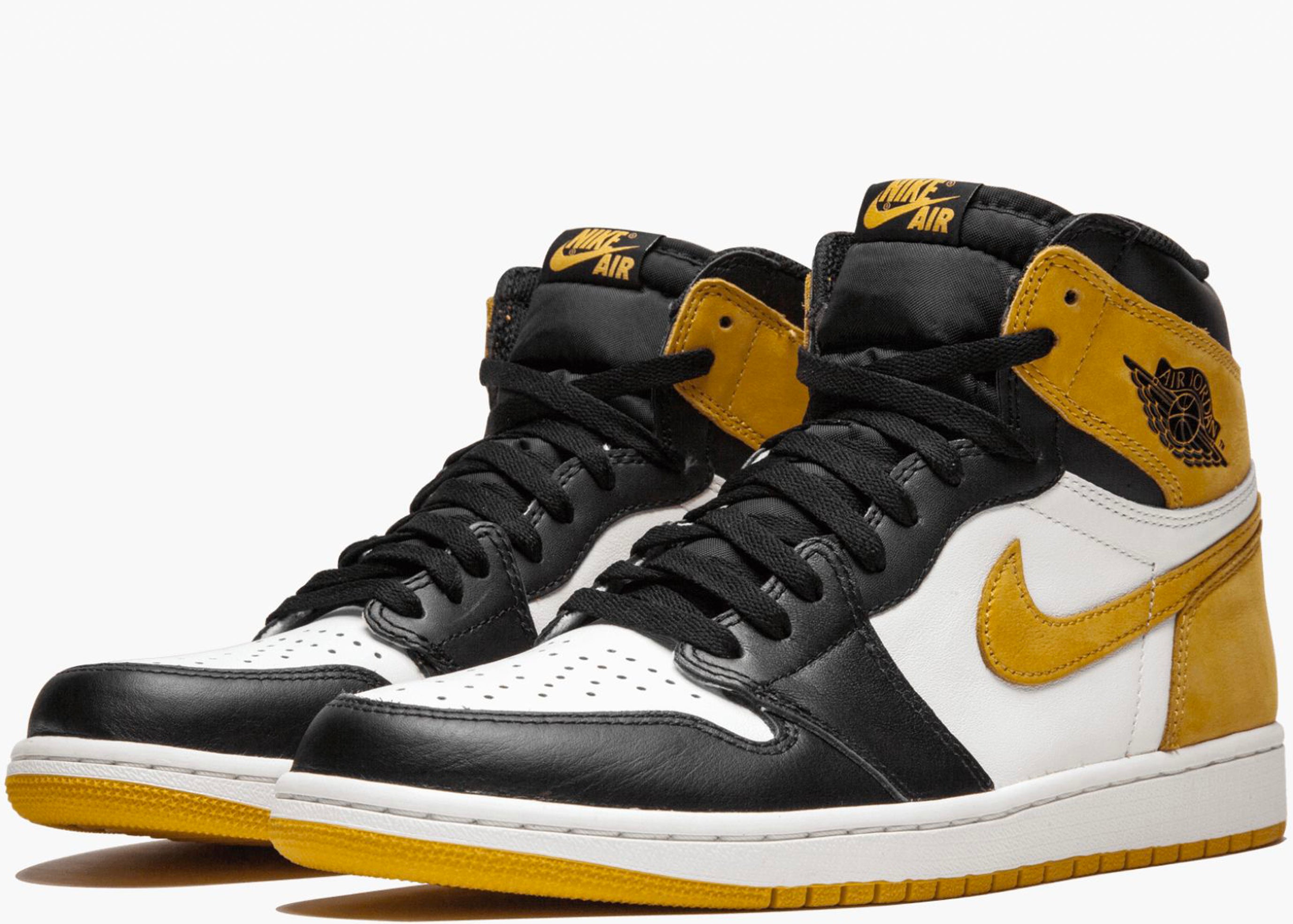 NIKE AIR JORDAN 1 RETRO HIGH YELLOW OCRE 555088-109 HYPE CLOTHINGA LIMITED EDITION