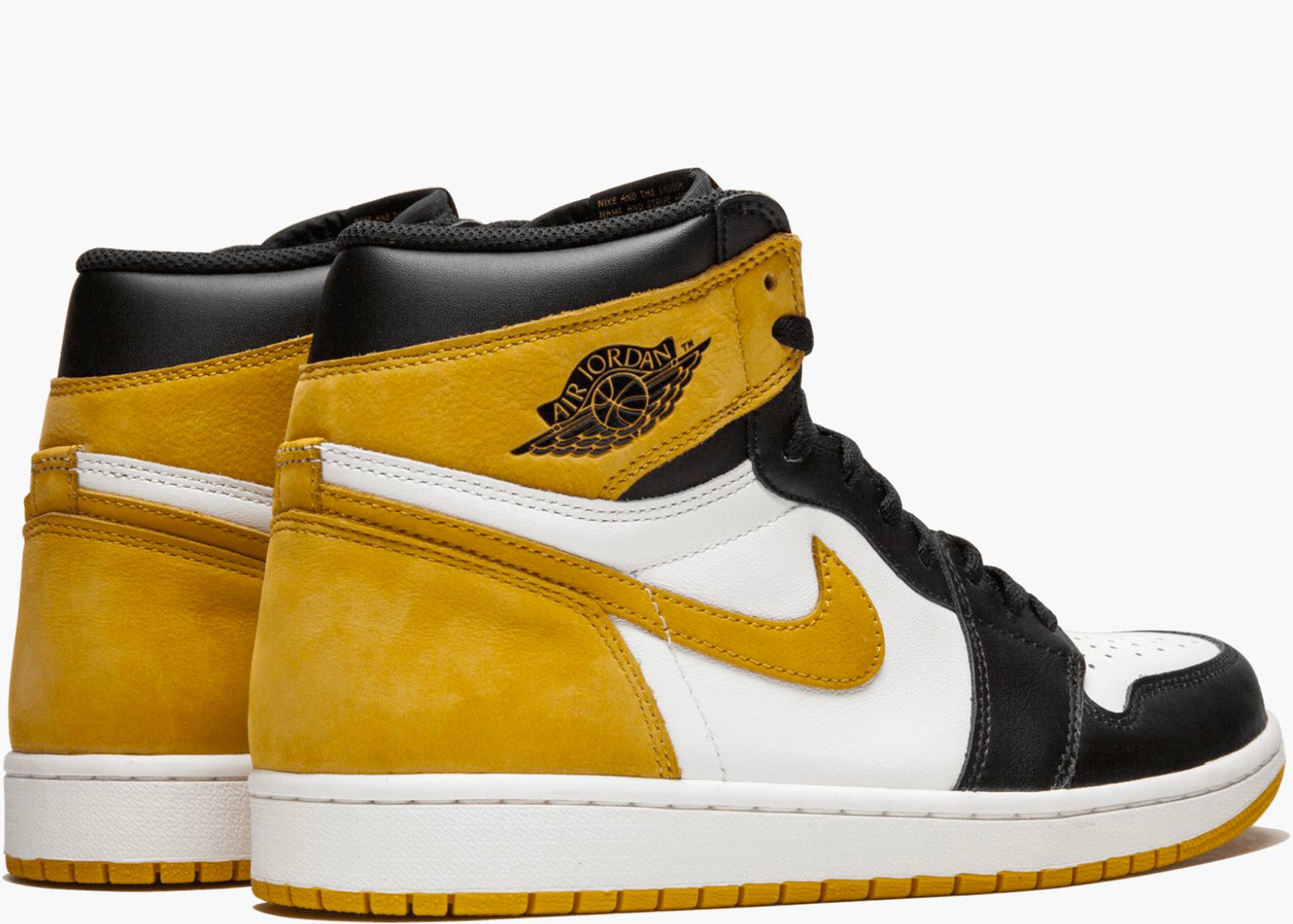 NIKE AIR JORDAN 1 RETRO HIGH YELLOW OCRE 555088-109 HYPE CLOTHINGA LIMITED EDITION