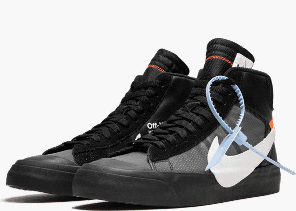 NIKE BLAZER MID X OFF-WHITE GRIM REAPER AA3832-001 HYPE CLOTHINGA LIMITED EDITION