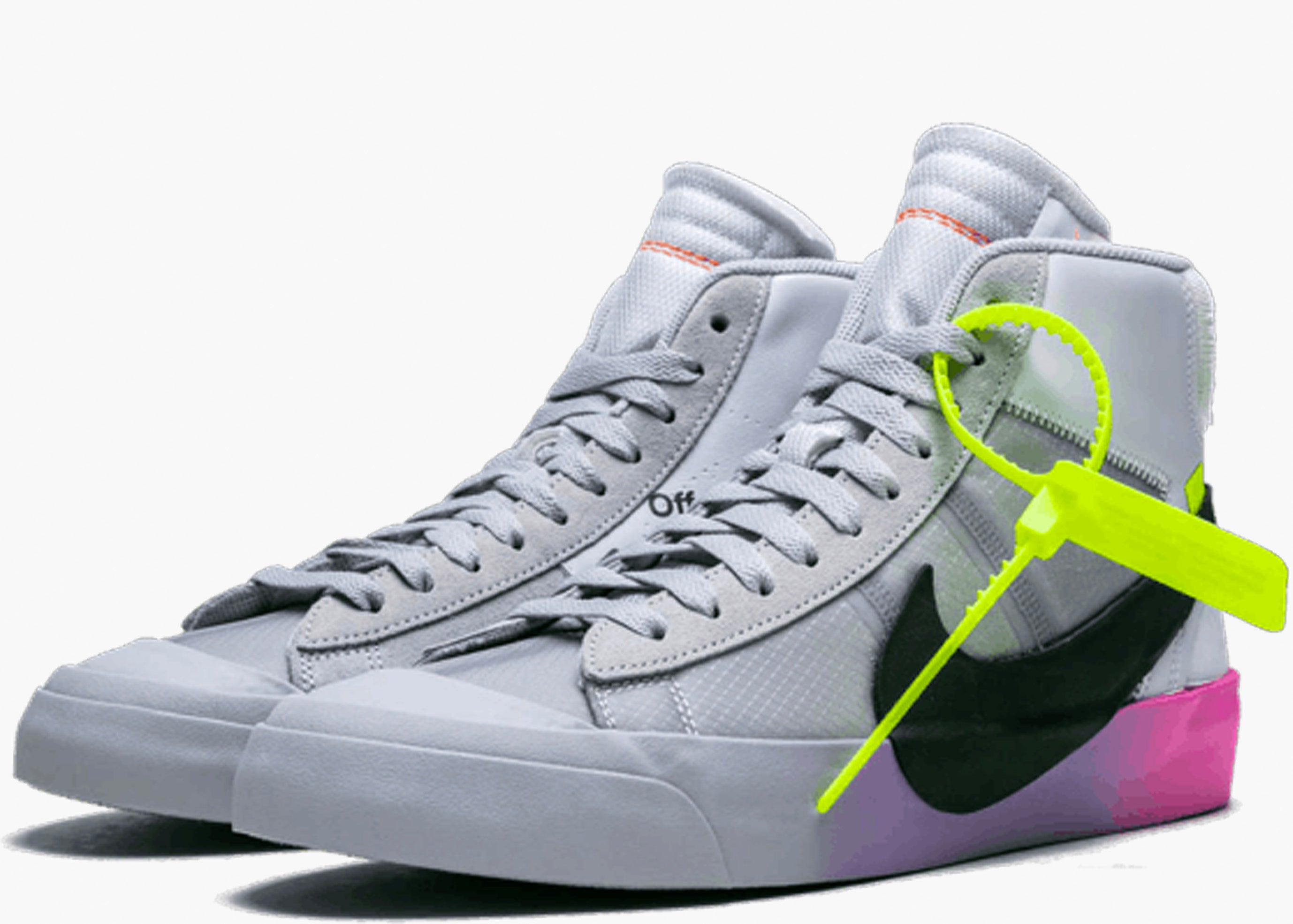 NIKE BLAZER MID X OFF-WHITE SERENA WILLIAMS AA3832-002 HYPE CLOTHINGA LIMITED EDITION 