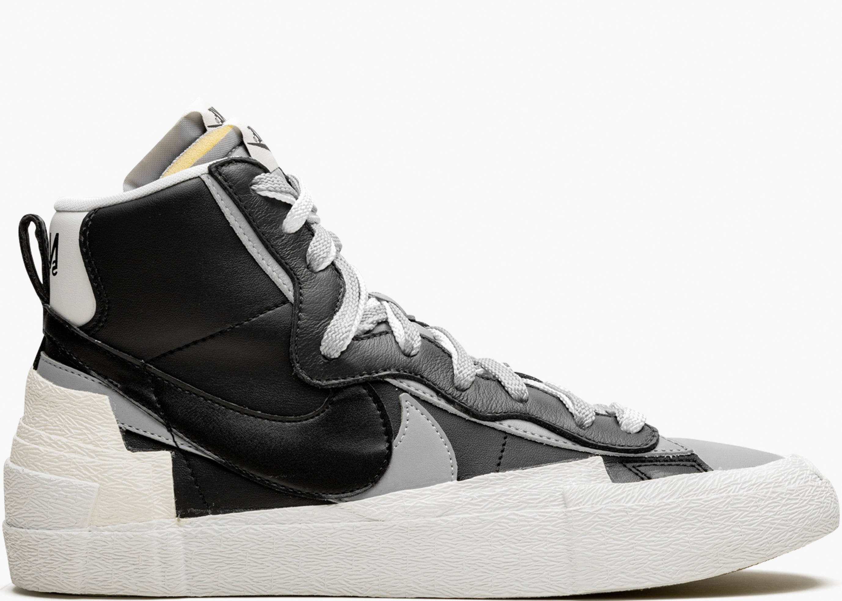 NIKE BLAZER MID X SACAI BLACK/GREY BV0072-002 HYPE CLOTHINGA LIMITED EDITION