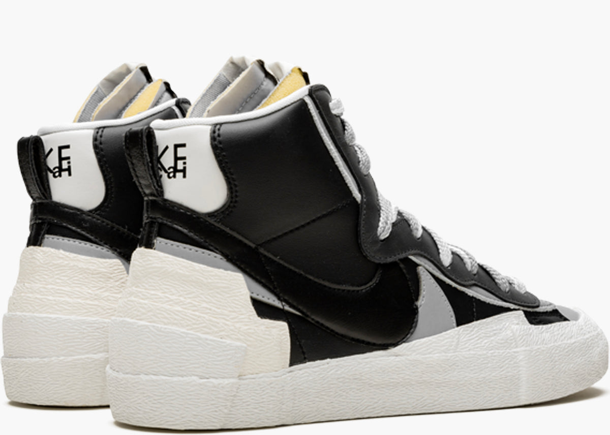 NIKE BLAZER MID X SACAI BLACK/GREY BV0072-002 HYPE CLOTHINGA LIMITED EDITION