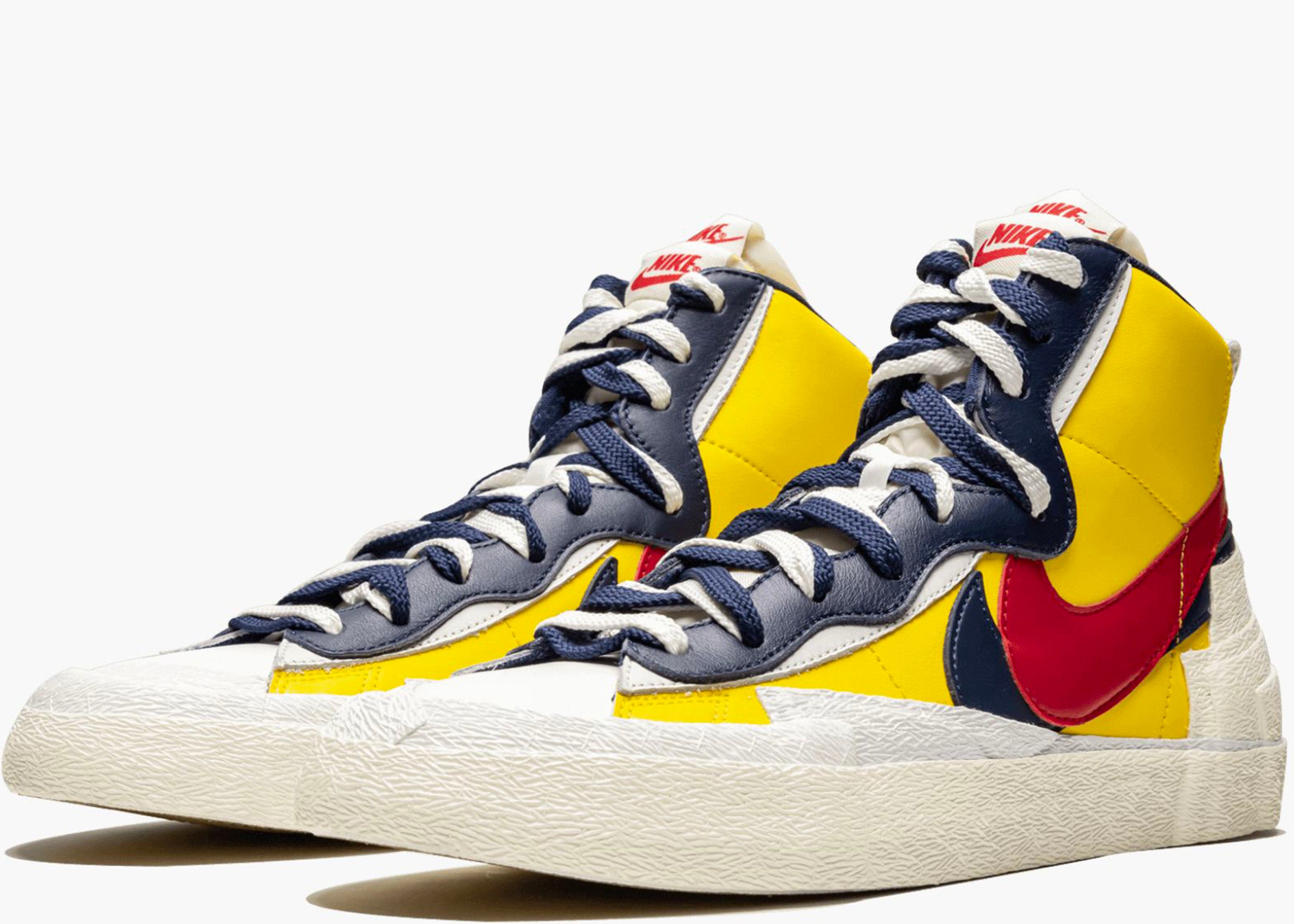 NIKE BLAZER MID X SACAI SNOW BEACH BV0072-700 HYPE CLOTHINGA LIMITED EDITION