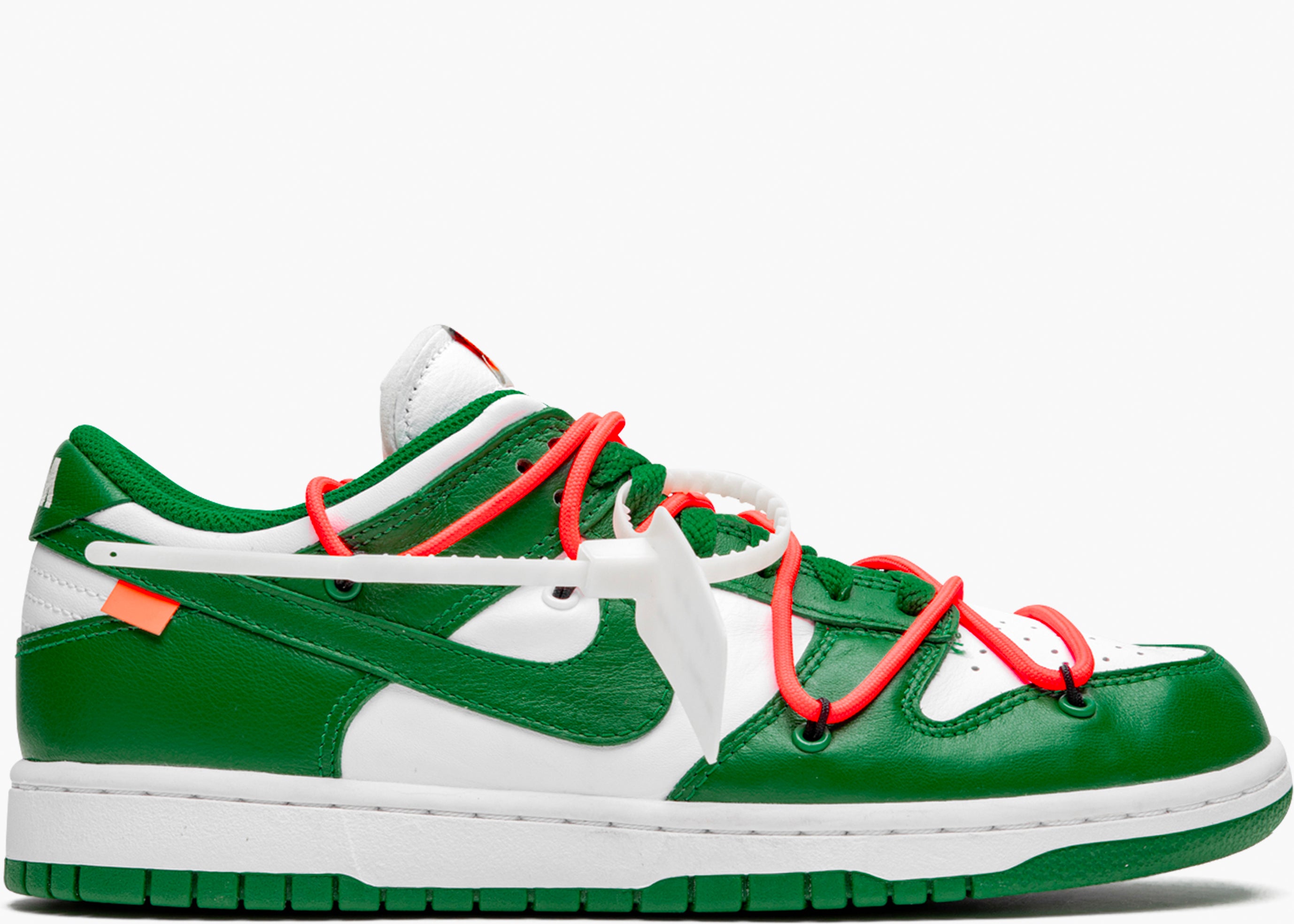 NIKE DUNK LOW X OFF-WHITE PINE GREEN CT0856-100 HYPE CLOTHINGA LIMITED EDITION