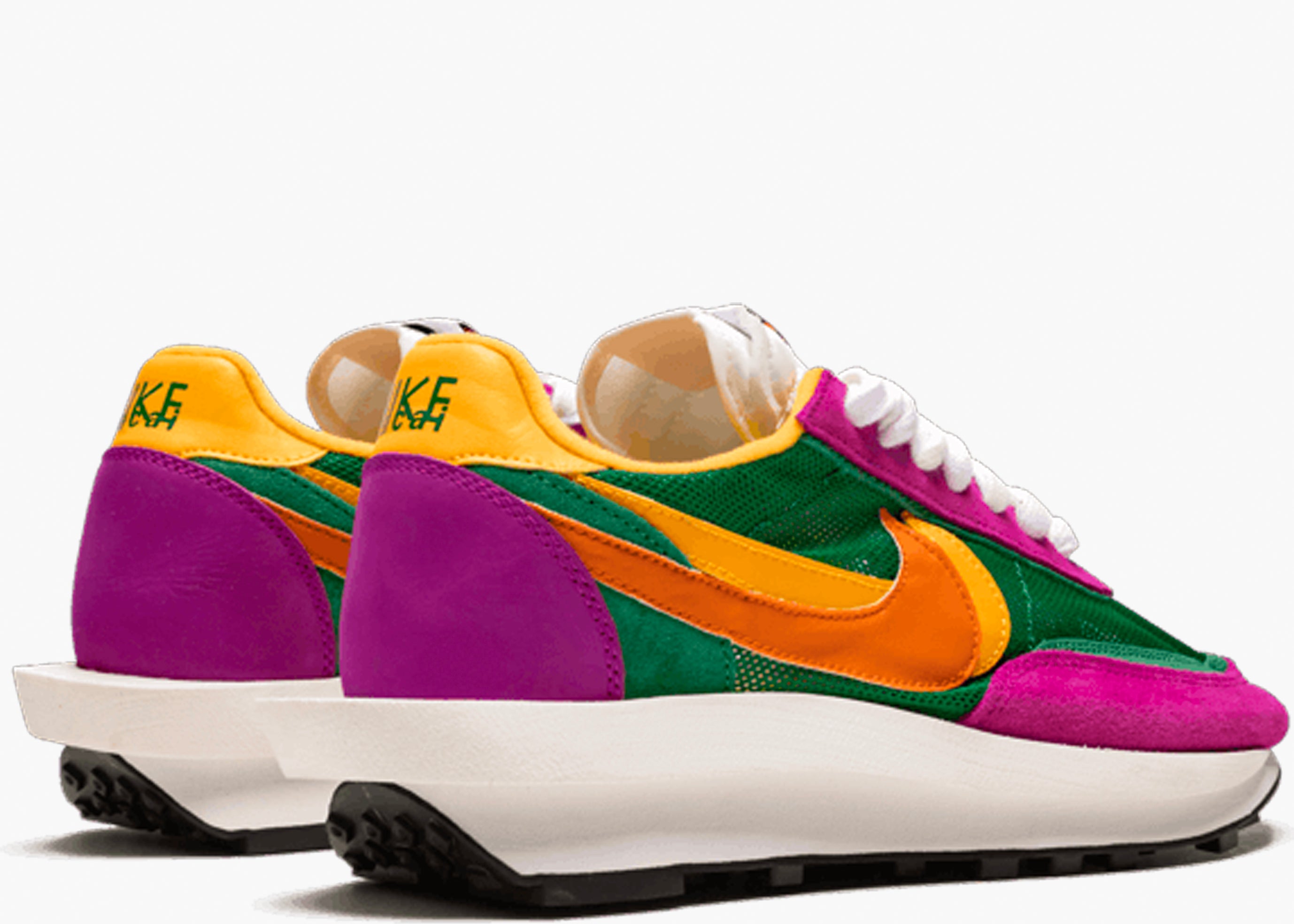NIKE SACAI LD WAFFLE GREEN PURPLE BV0073-301 HYPE CLOTHINGA LIMITED EDITION