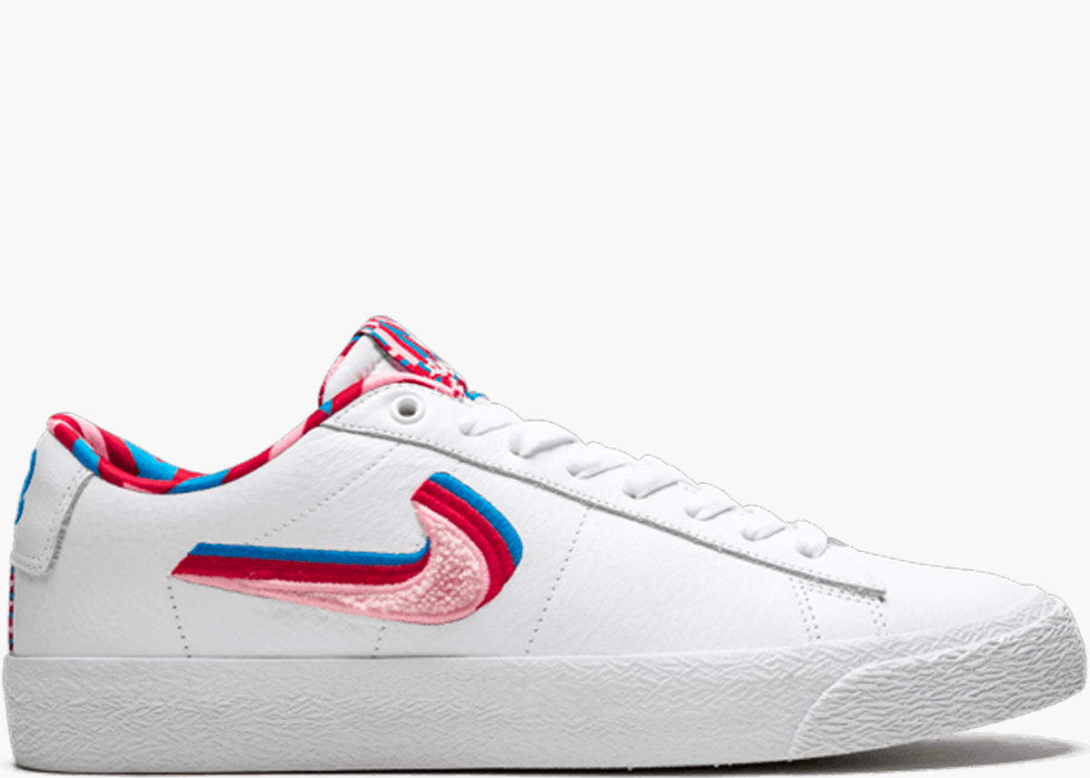 NIKE SB BLAZER LOW PARRA CN4507-100 HYPE CLOTHINGA LIMITED EDITION