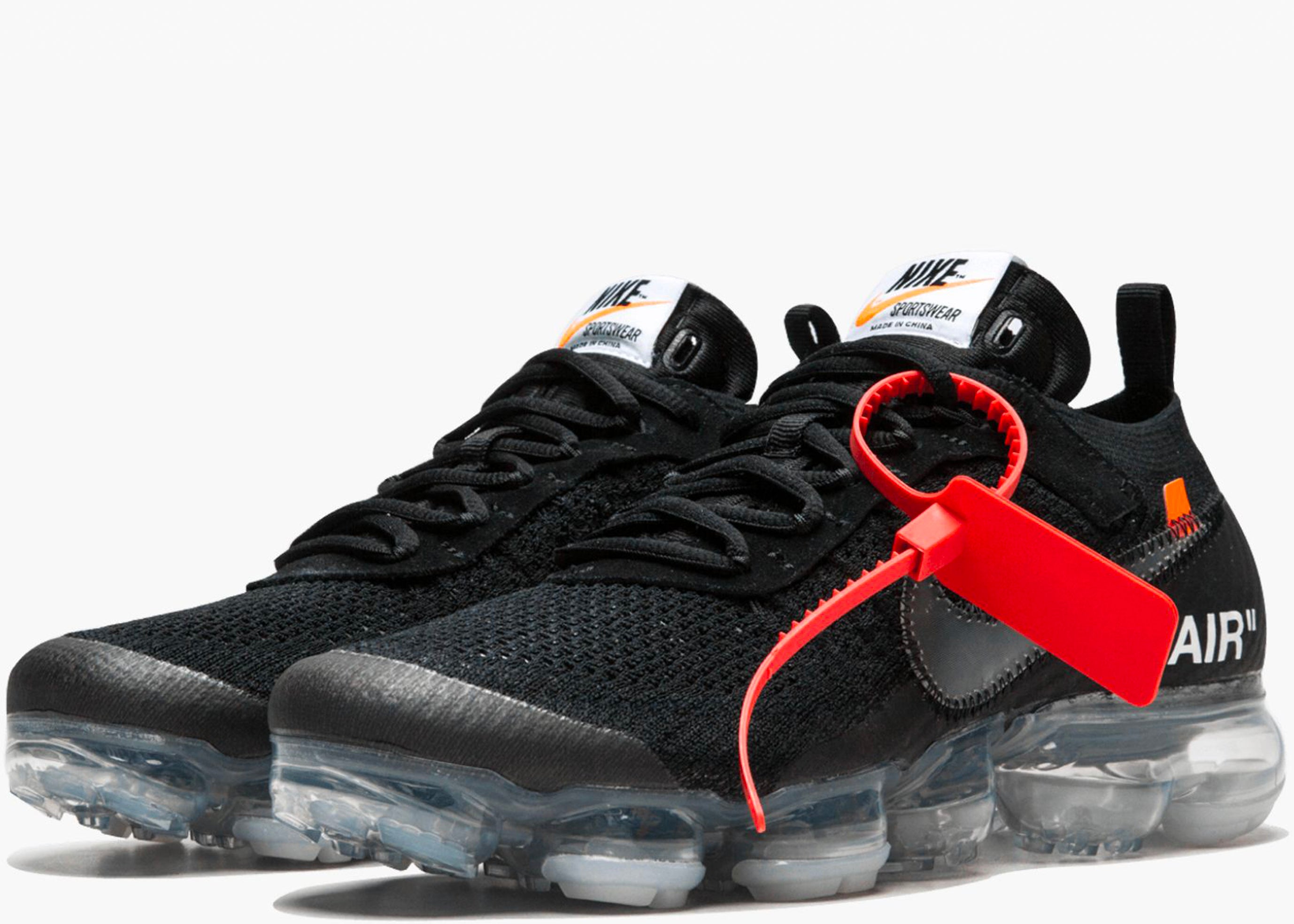 NIKE VAPORMAX OFF-WHITE BLACK AA3831-002 HYPE CLOTHINGA LIMITED EDITION