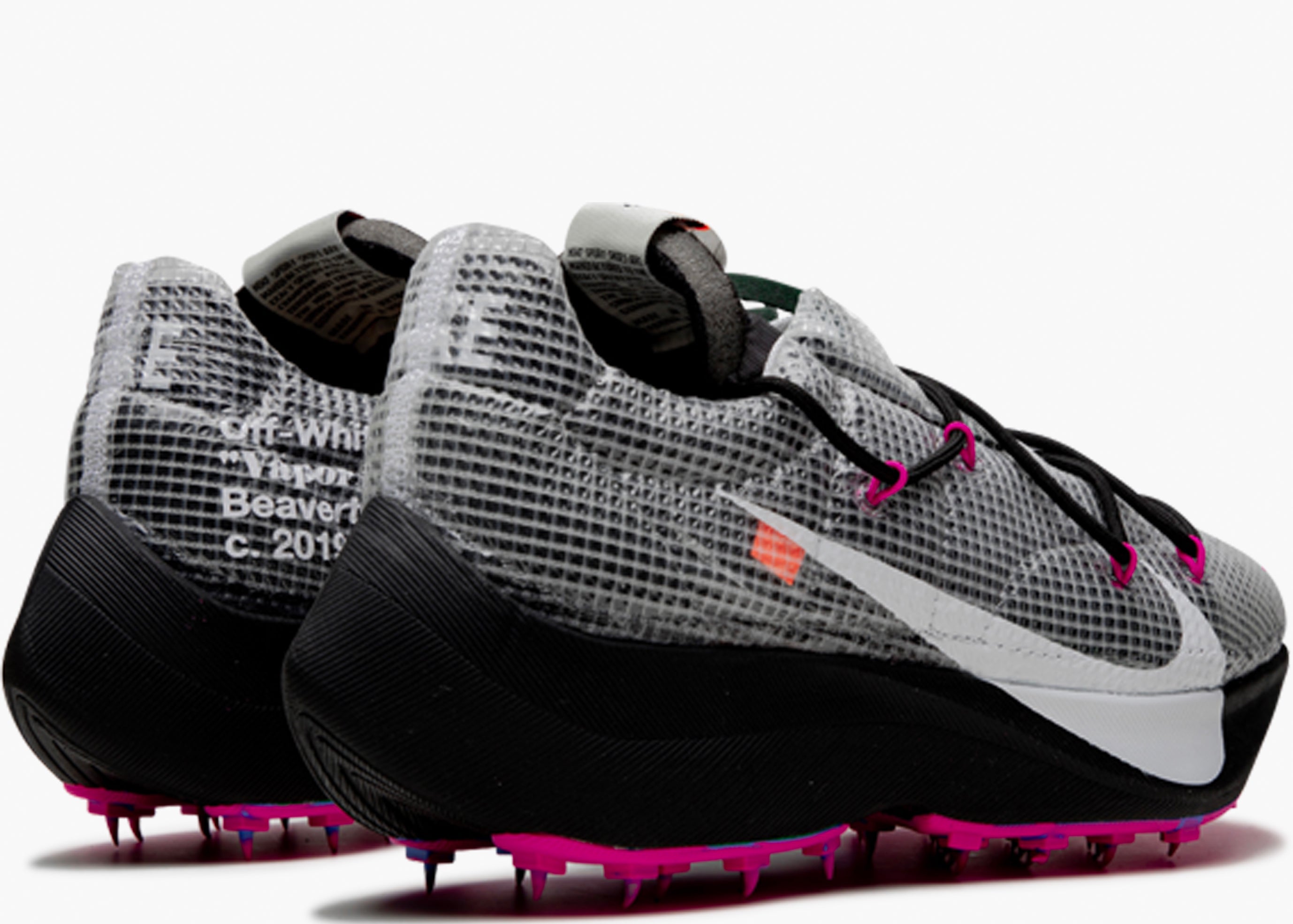 NIKE VAPOR STREET OFF-WHITE BLACK LASER FUCHSIA CD8178-001 HYPE CLOTHINGA LIMITED EDITION