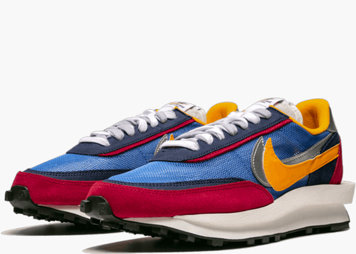 NIKE X SACAI WAFFLE LD BLUE BV0073-400 HYPE CLOTHINGA LIMITED EDITION