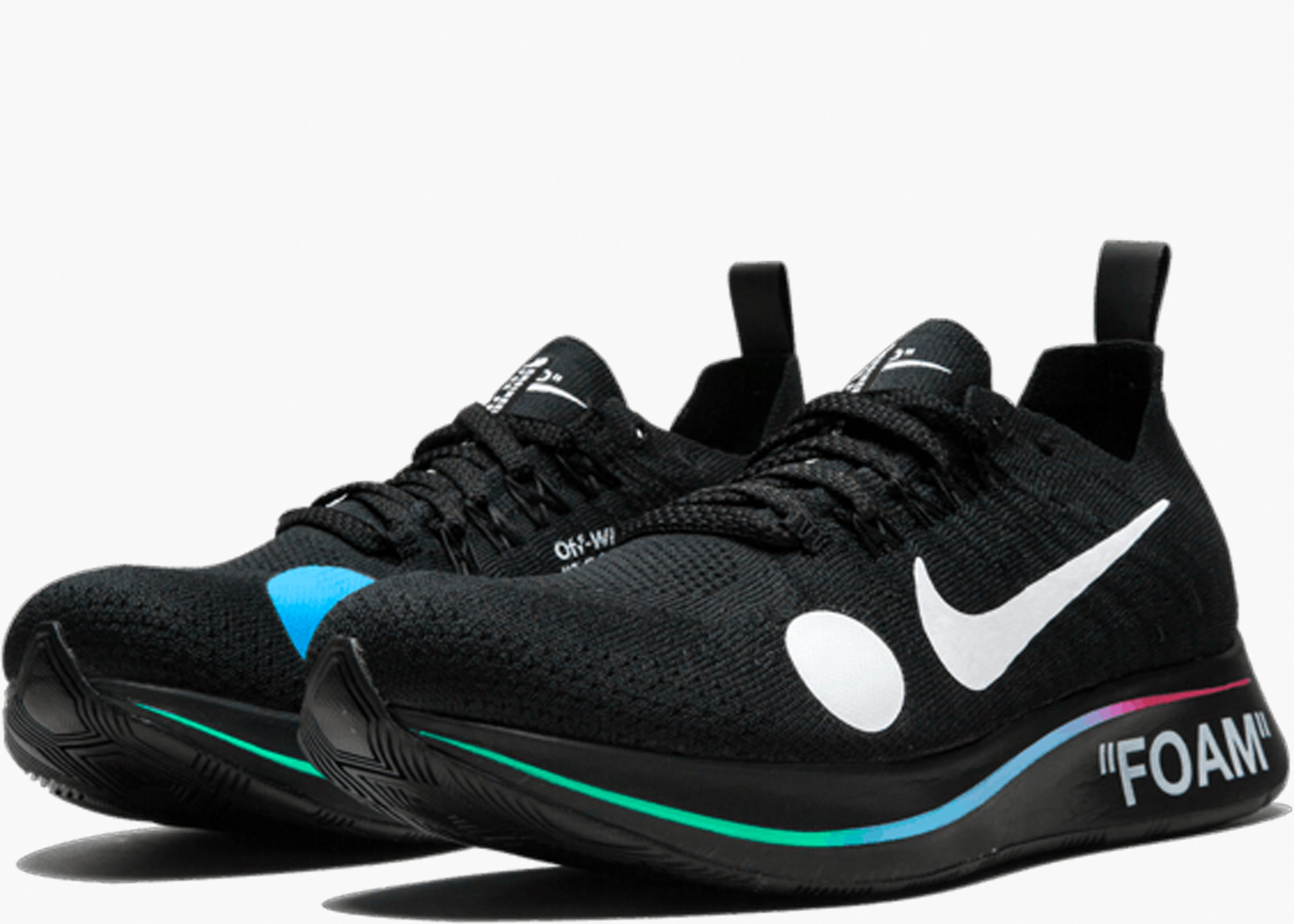NIKE ZOOM FLY MERCURIAL FK OFF-WHITE BLACK AO2115-001 HYPE CLOTHINGA LIMITED EDITION