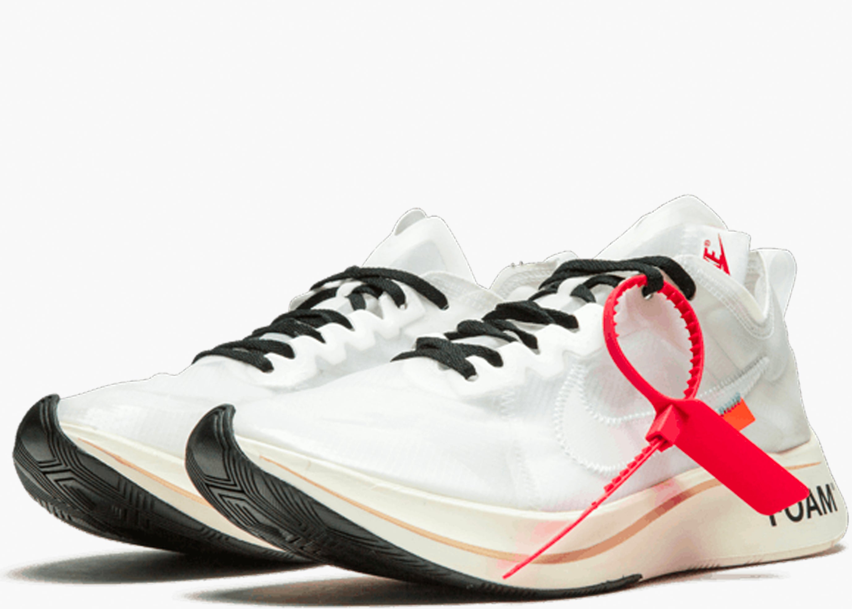 NIKE ZOOM FLY X OFF-WHITE OG AJ4588-100 HYPE CLOTHINGA LIMITED EDITION