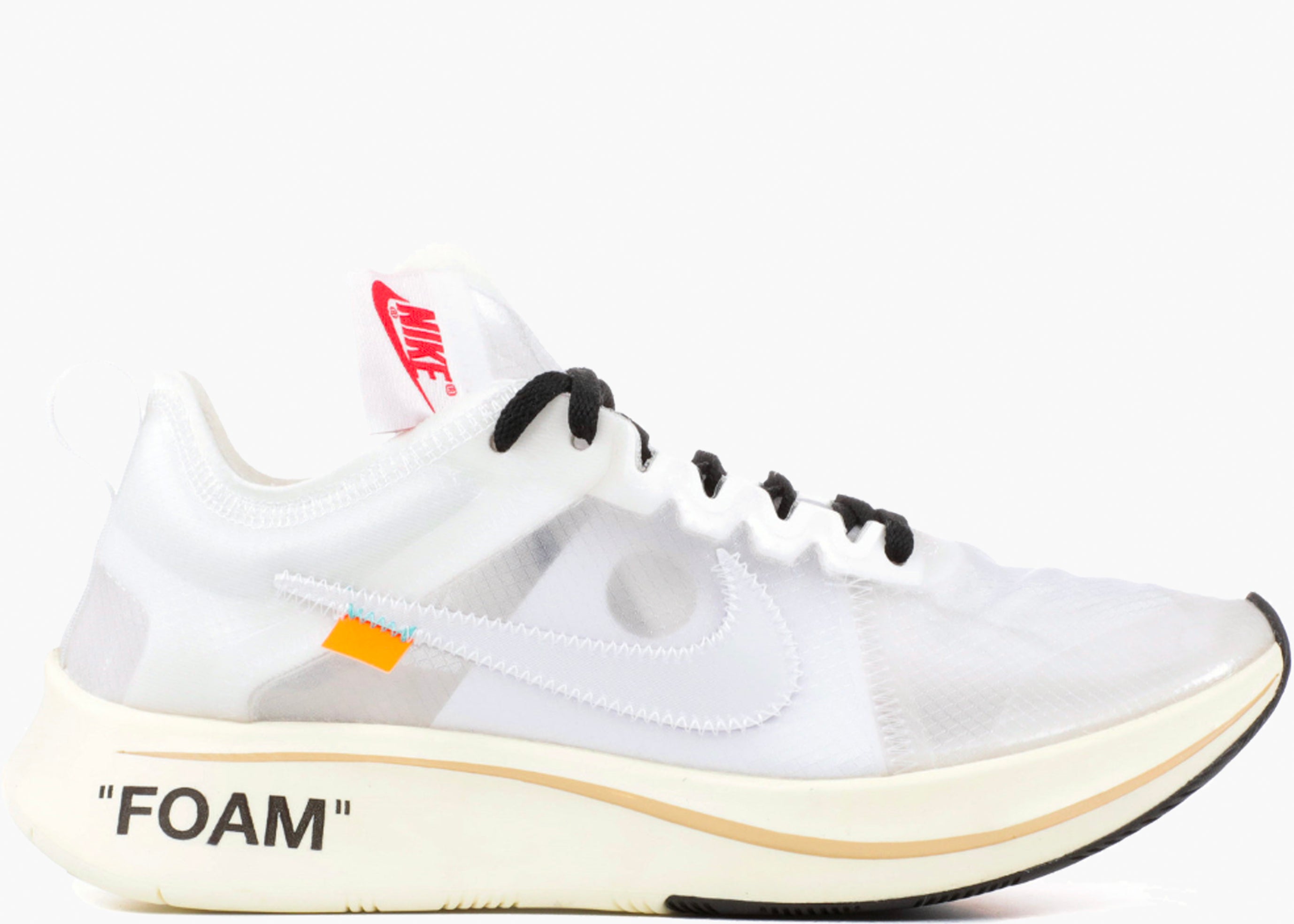 NIKE ZOOM FLY X OFF-WHITE OG AJ4588-100 HYPE CLOTHINGA LIMITED EDITION