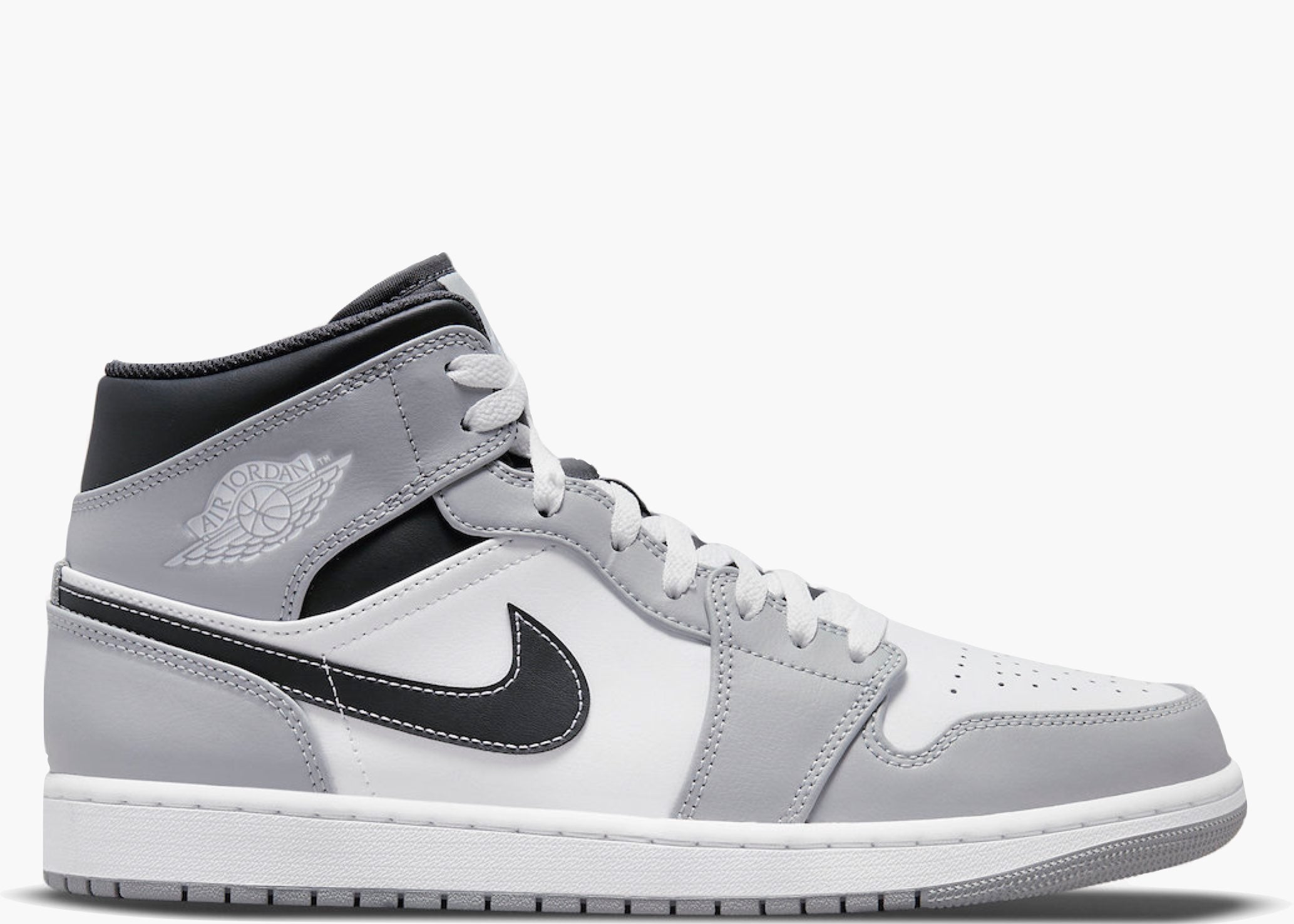 NIke Air Jordan 1 Mid Light Smoke Grey Anthracite Hype Clothinga Limited Edition